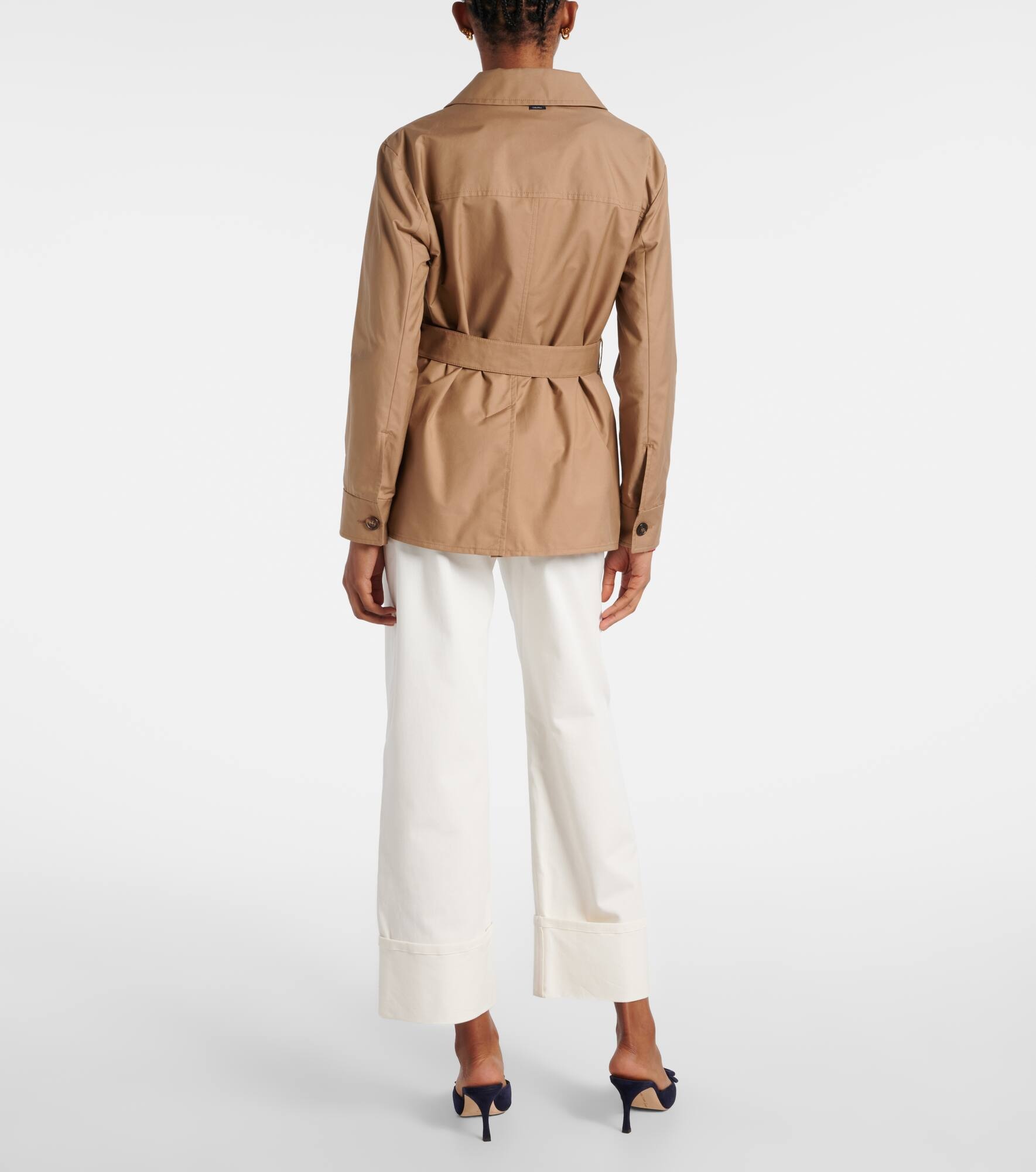 Giulia technical cotton-blend twill jacket - 3