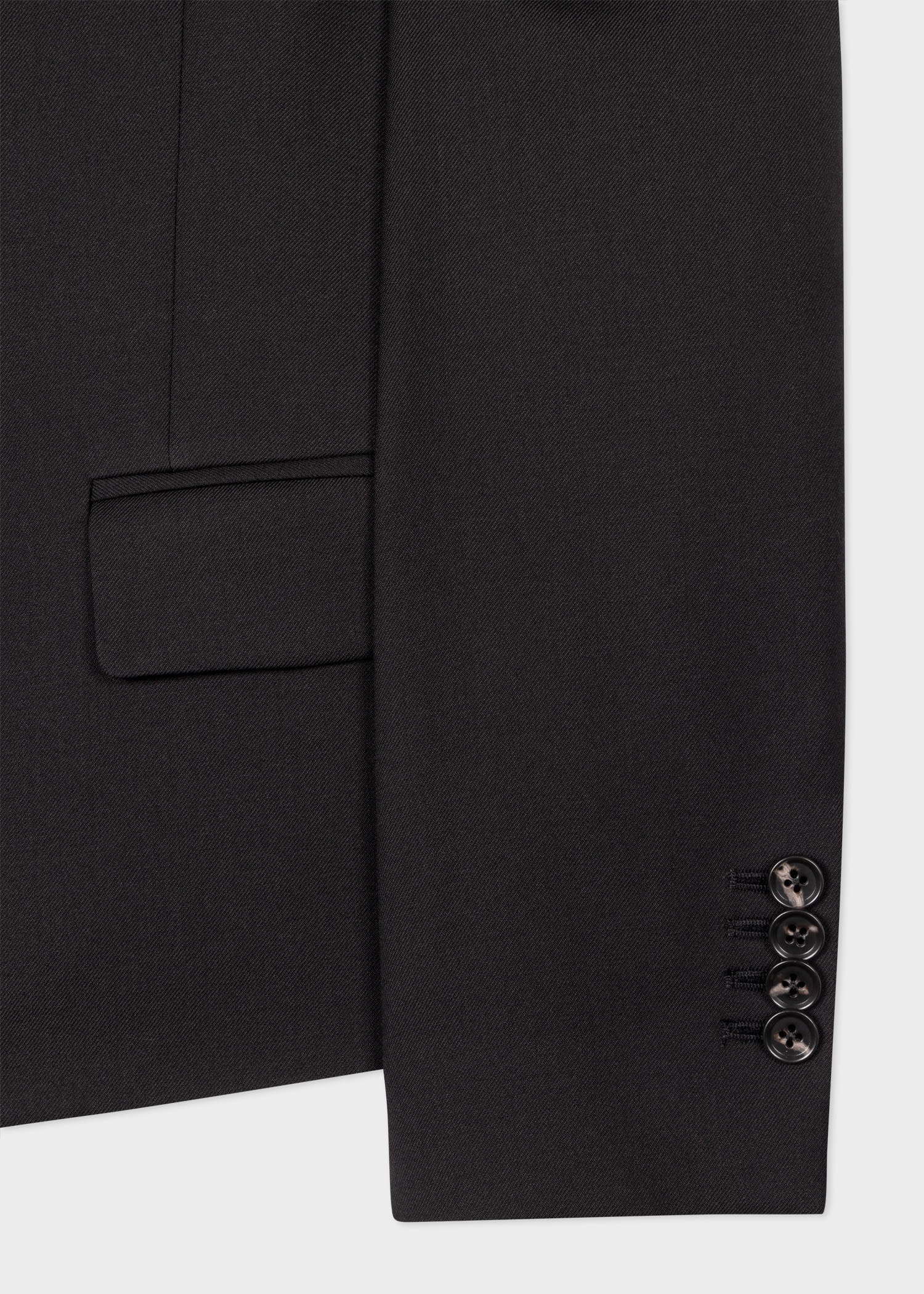 Women's Slim-Fit Wool Cropped Suit - 3