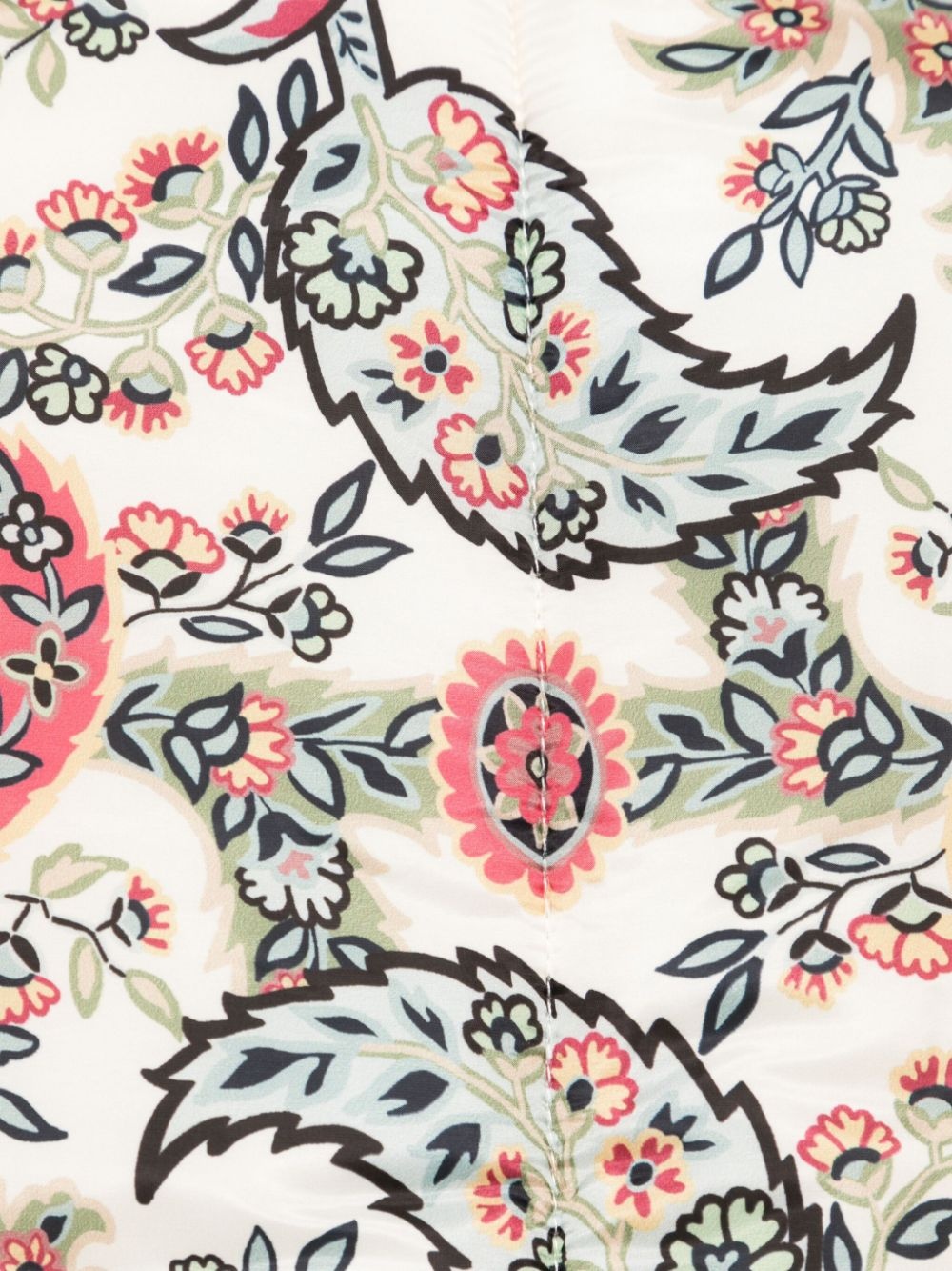 paisley-print scarf - 2