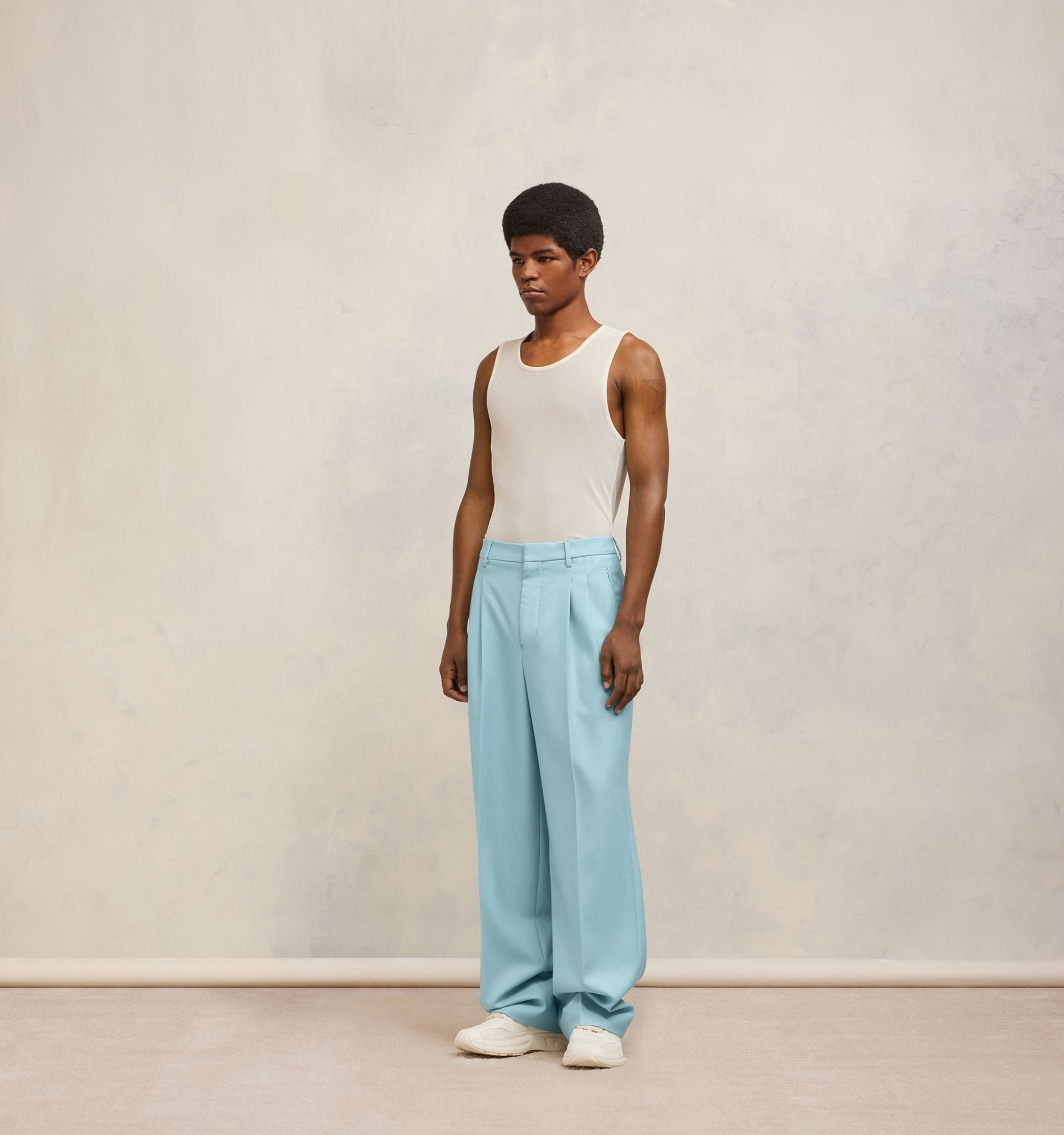Straight Fit Trousers - 4
