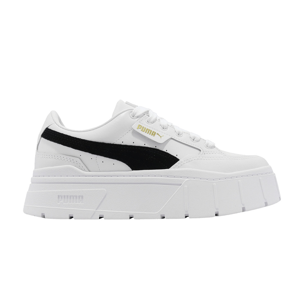 Wmns Mayze Stack 'White Black' - 1