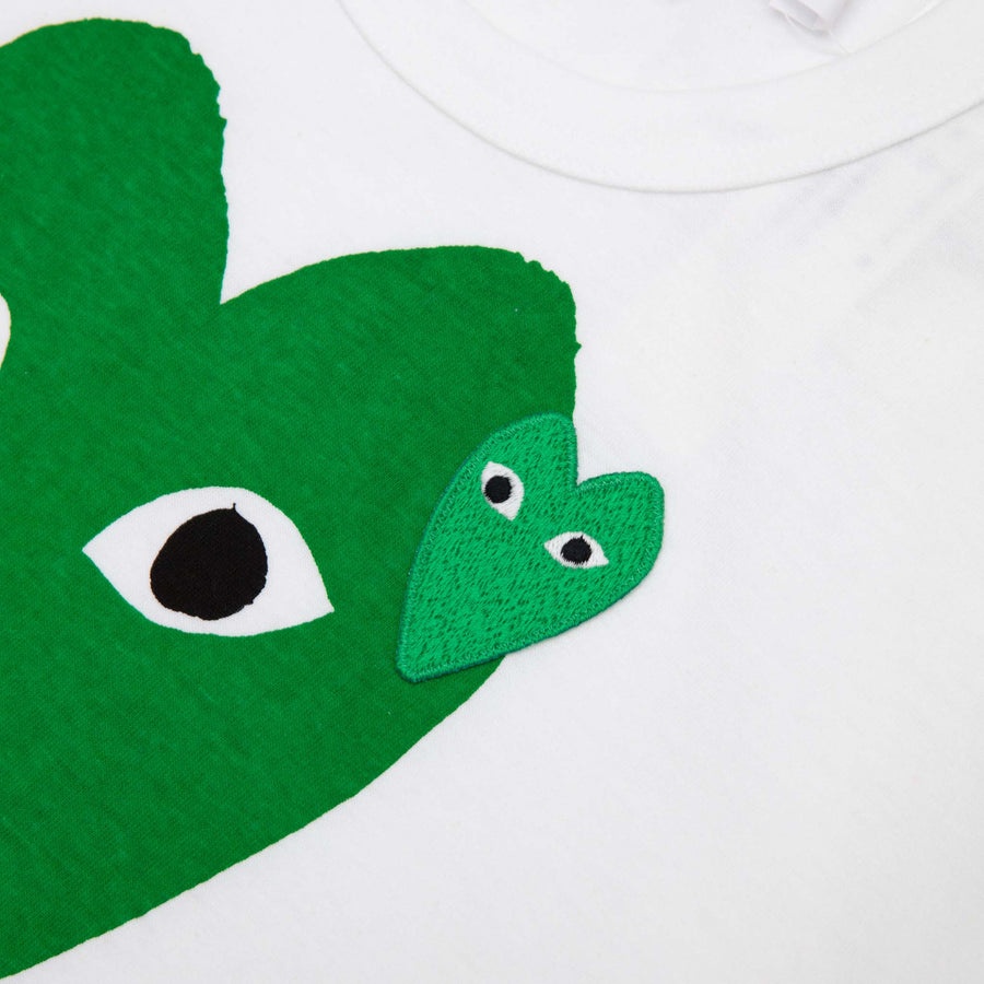 GREEN BIG HEART S/S T-SHIRT - 2