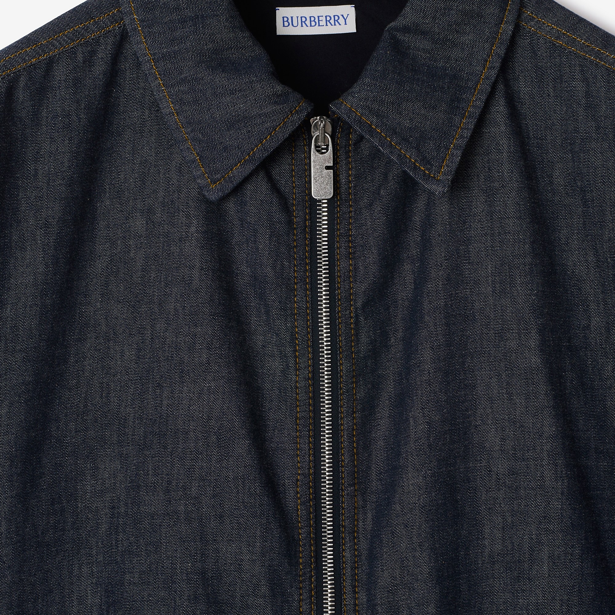 Belted Denim Jacket - 6