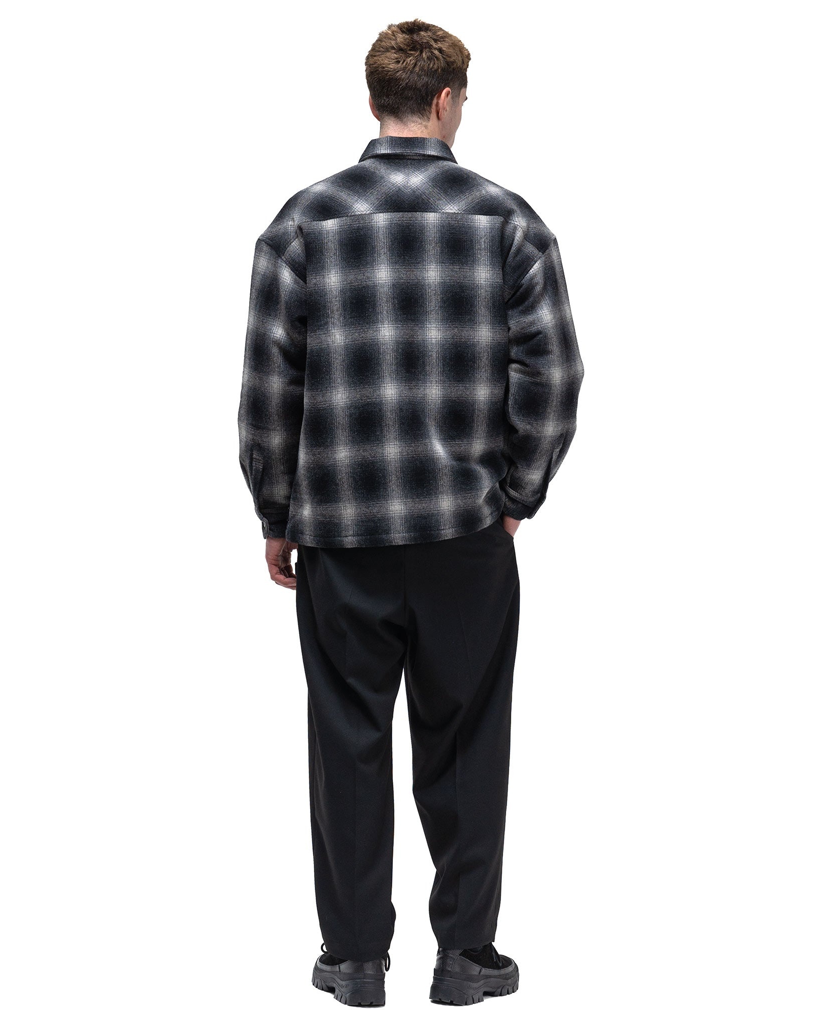 かつneighborhood CPO BUFF WA SHIRT NEIGHBORHOOD CPO Shirt LS Black | REVERSIBLE