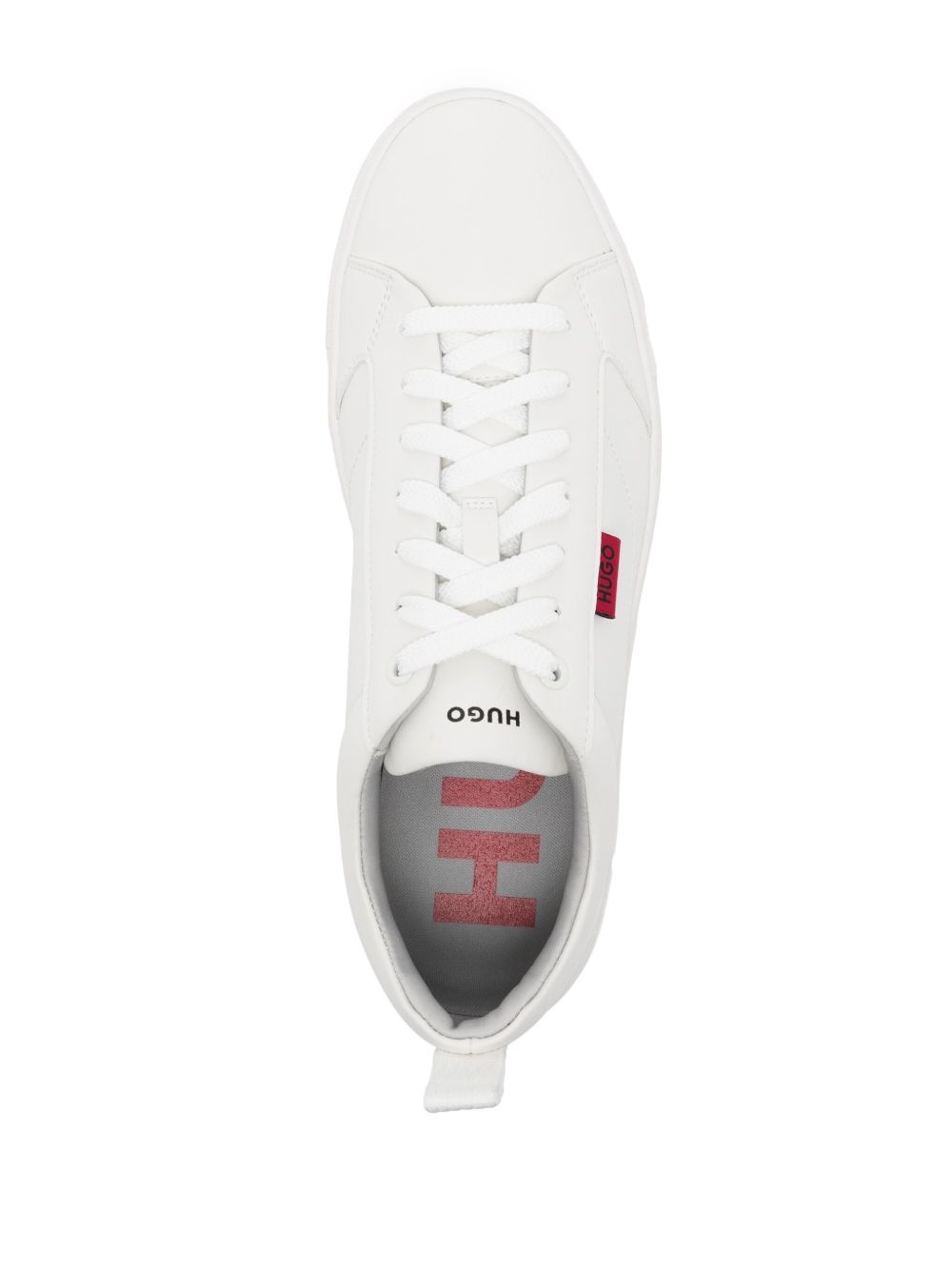 logo-tag sneakers - 4
