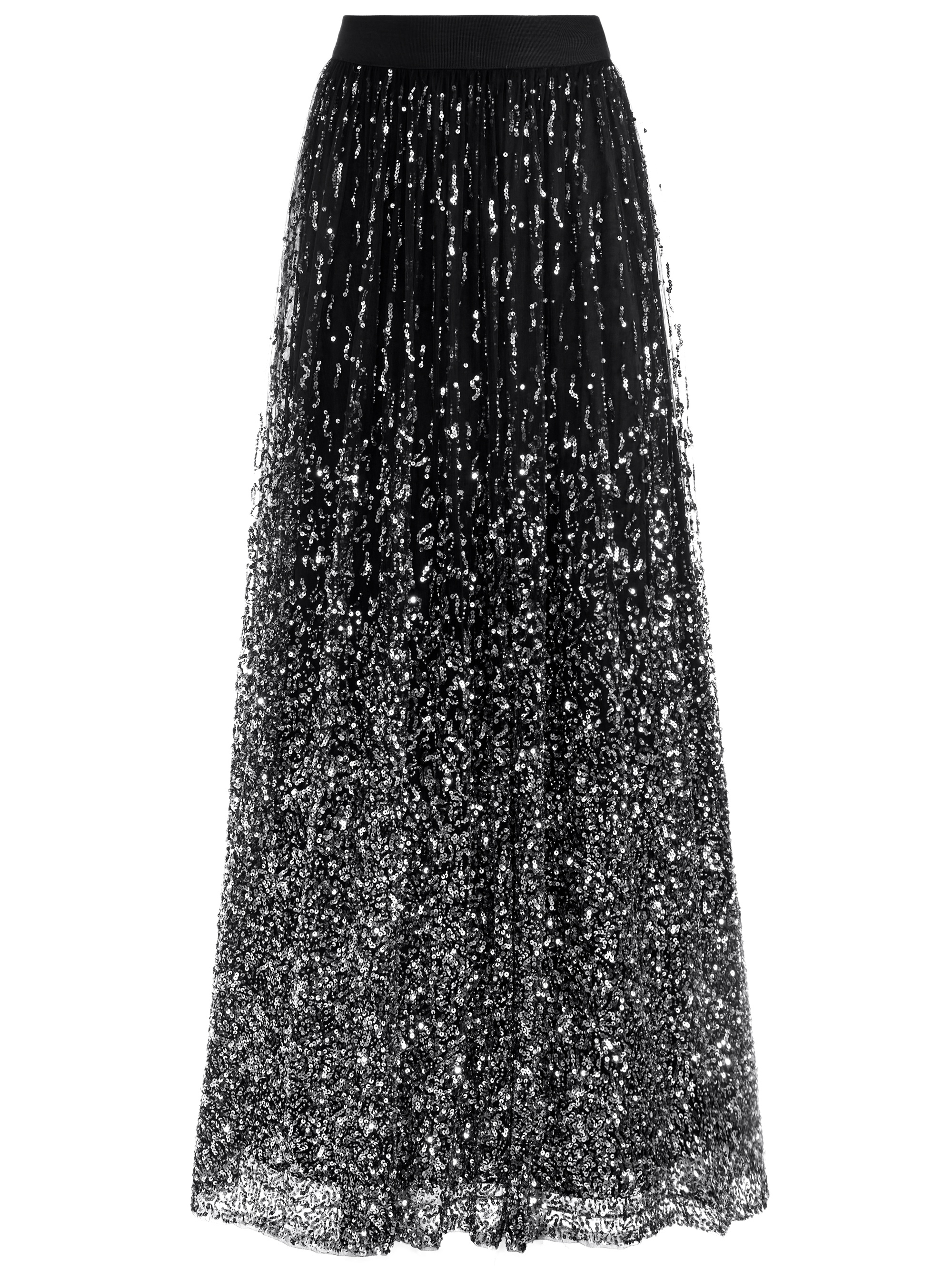 CATRINA EMBELLISHED MIDI SKIRT - 1