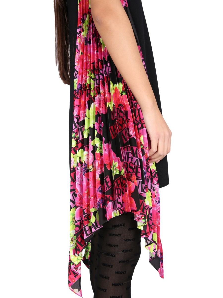 ワンピース VERSACE ORCHID LOGO DRESS VERSACE VERSACE ORCHID LOGO DRESS | baltini | REVERSIBLE