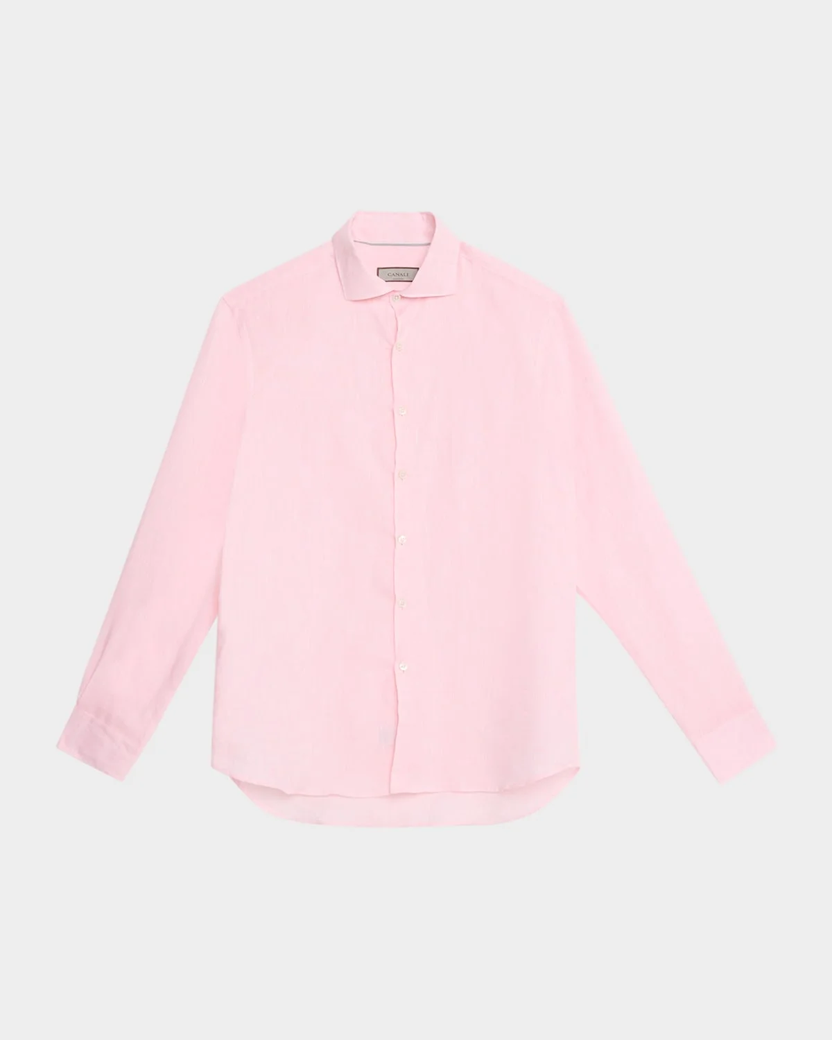 Men's Linen Solid Sport Shirt - 1