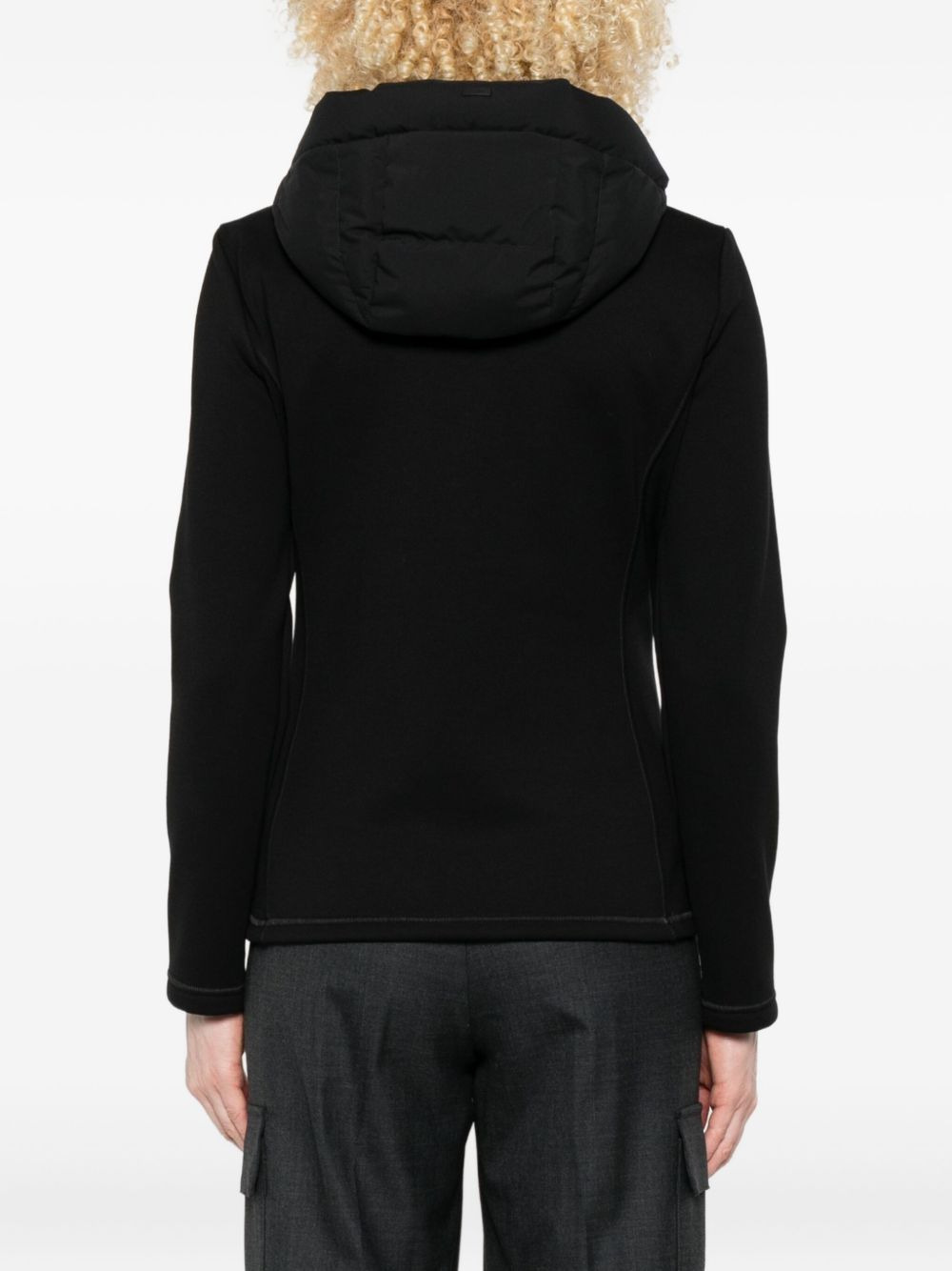 quilted hooded jacket - 4