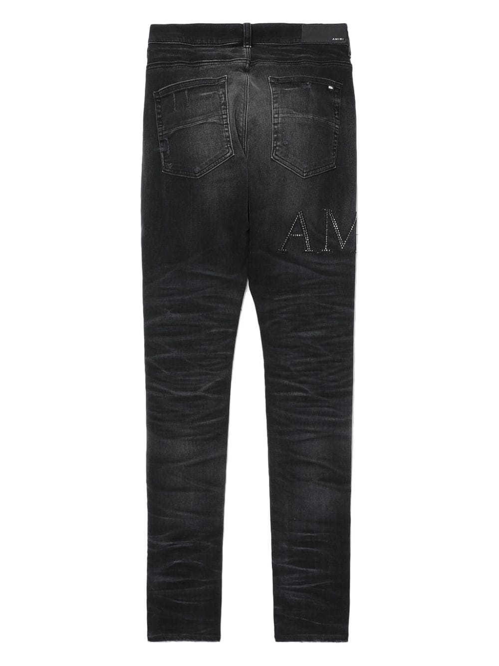 distressed skinny jeans - 6