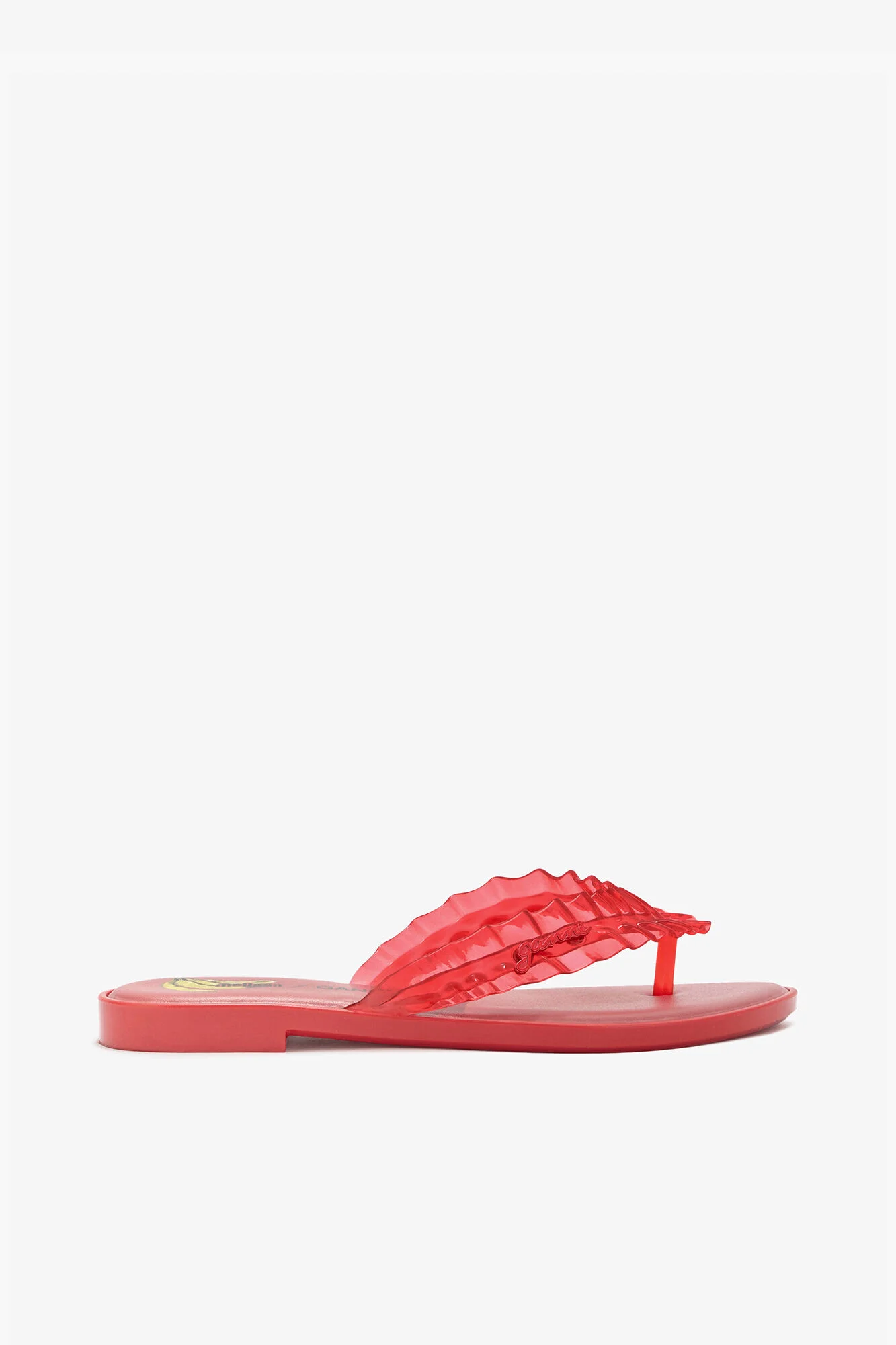 MELISSA FLIP FLOP IN RED - 1