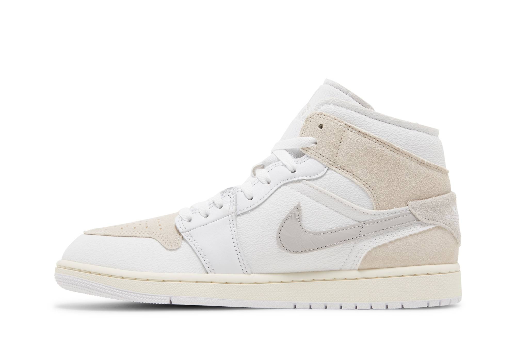 Air Jordan 1 Mid SE Craft 'Inside Out - White Sail' - 3