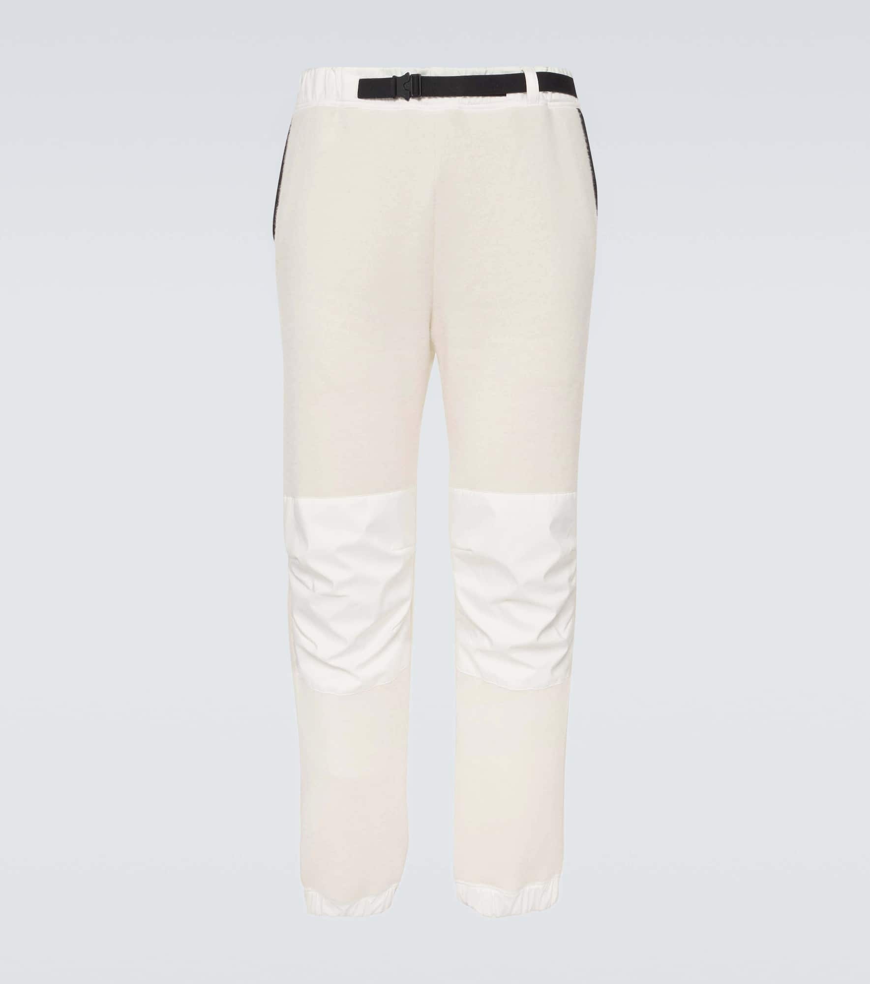 Cashmere and technical sweatpants - 1