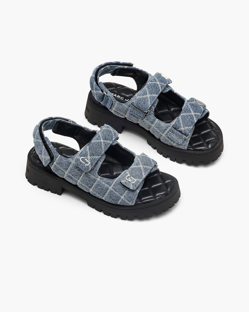 THE QUILTED DENIM SUNNY SANDAL - 1