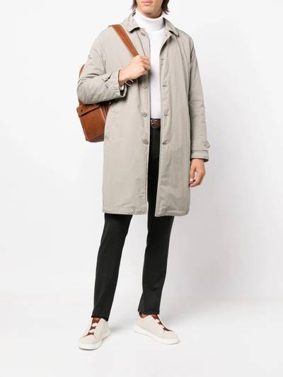 Aspesi button-up single-breasted coat outlook