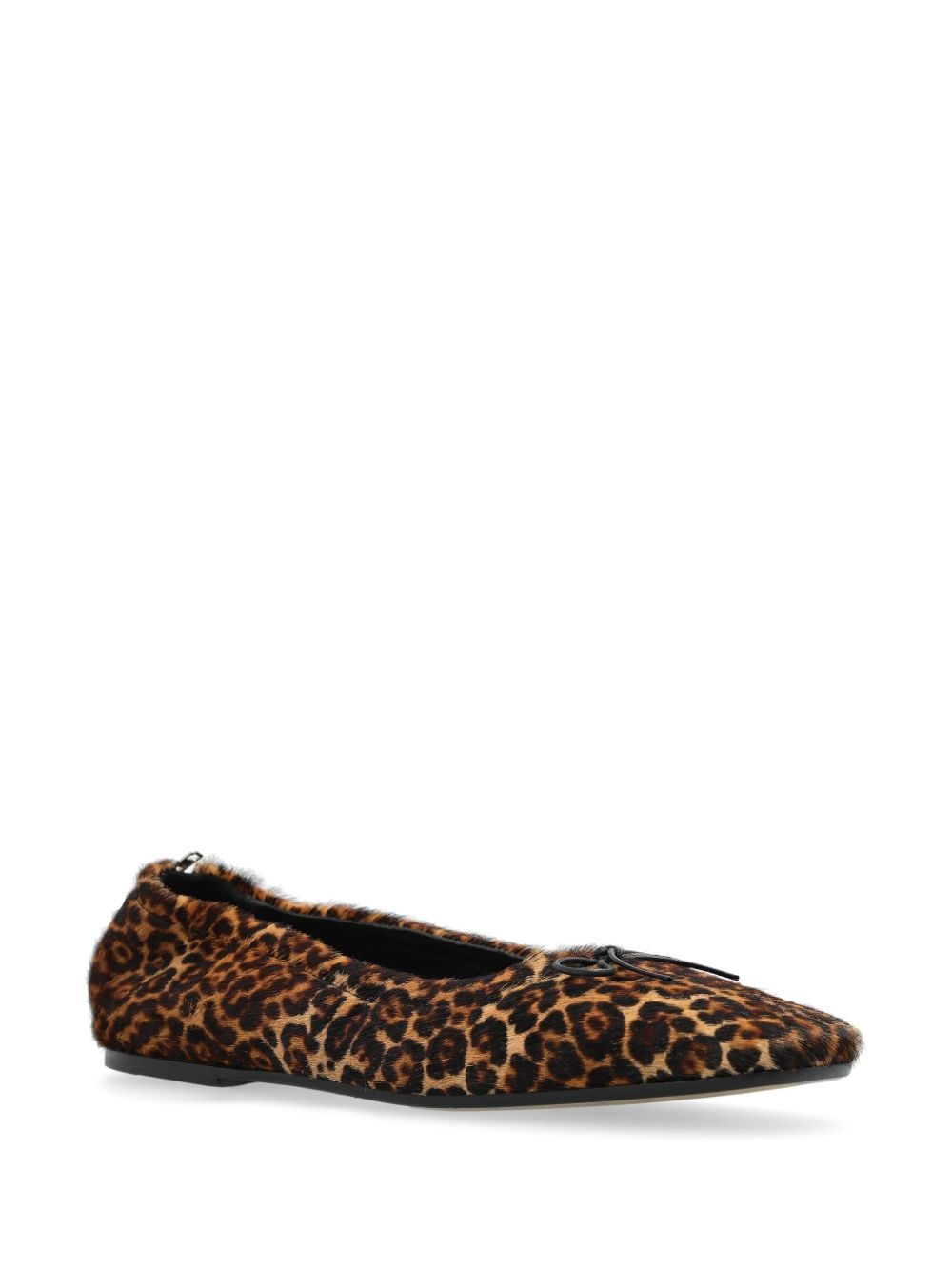 leopard-print ballet flats - 2