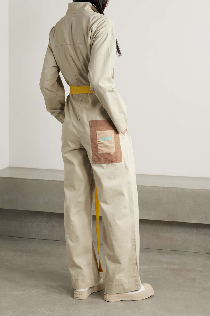 + Roksanda Grace belted cotton-twill jumpsuit 4