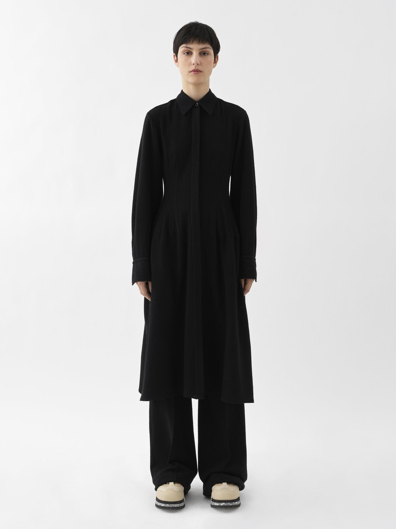 Chloé MIDI SHIRT DRESS outlook