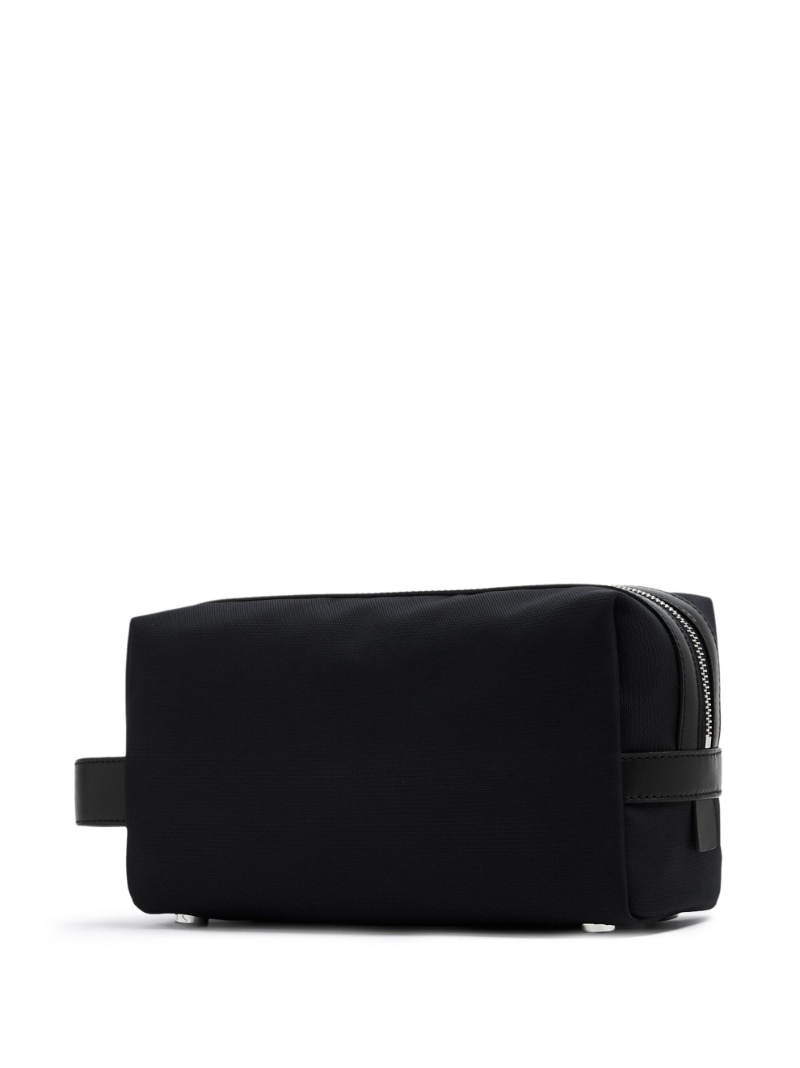 logo-print wash bag - 2