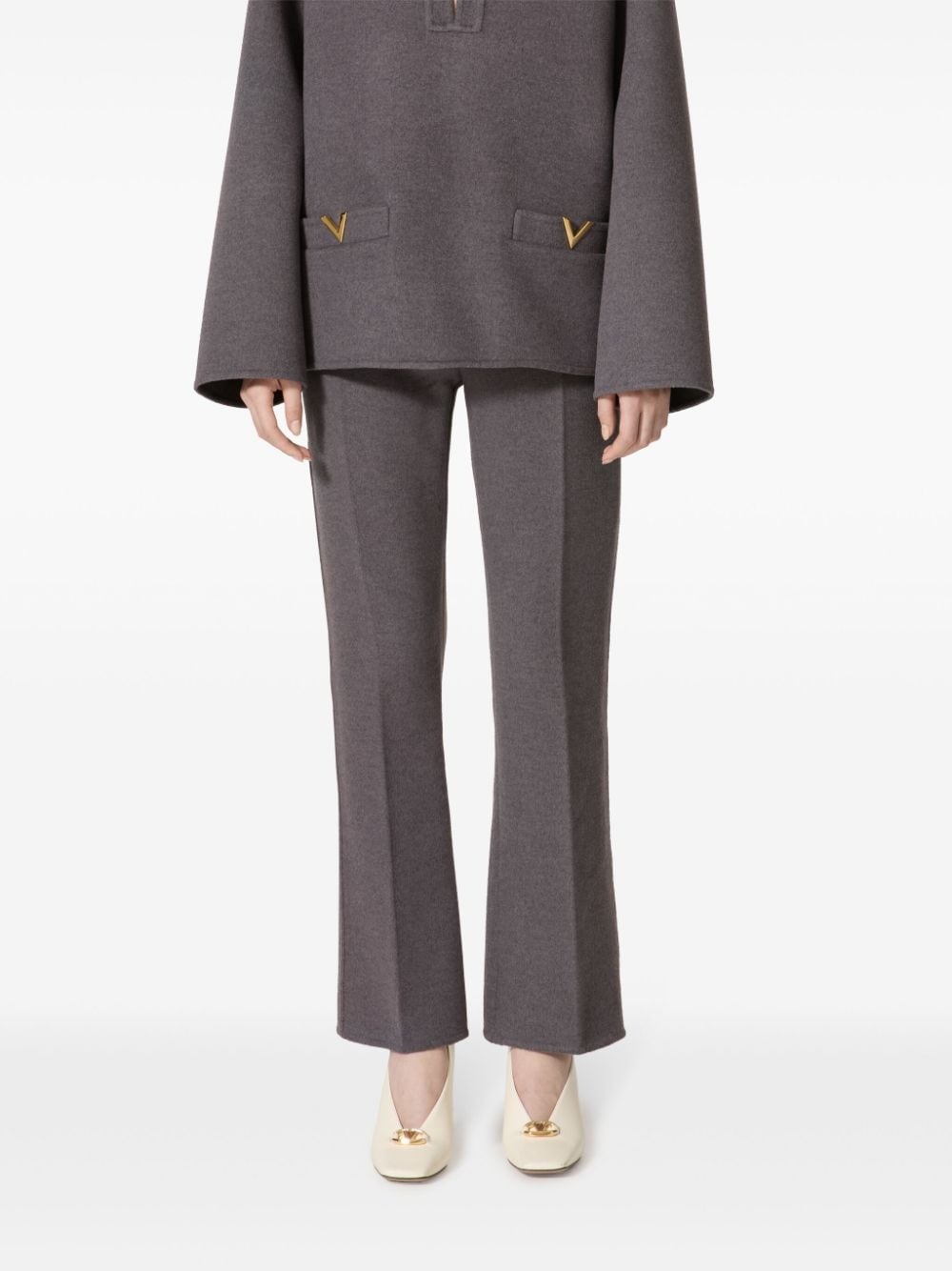 Straight-leg trousers - 3