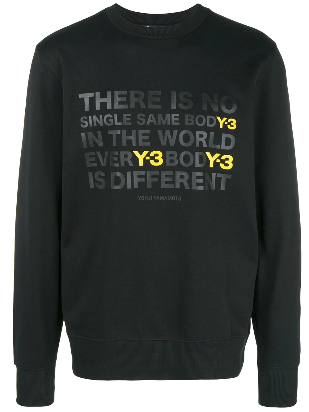 slogan-print sweatshirt - 1