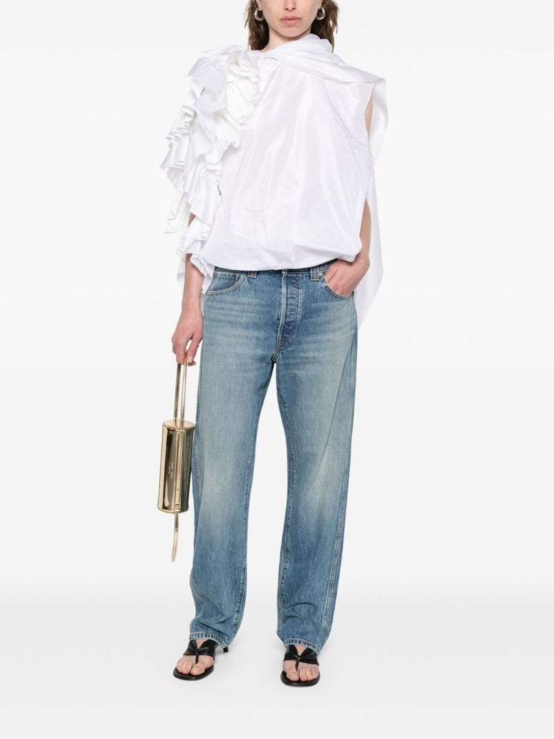 Carven ruffle blouse outlook