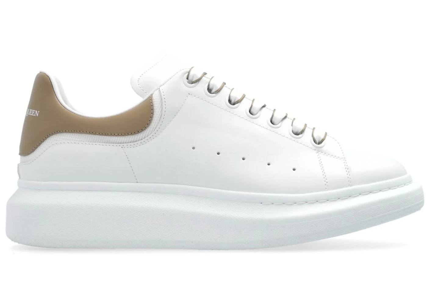 Alexander McQueen Oversized New Tech Calf White Stone - 1