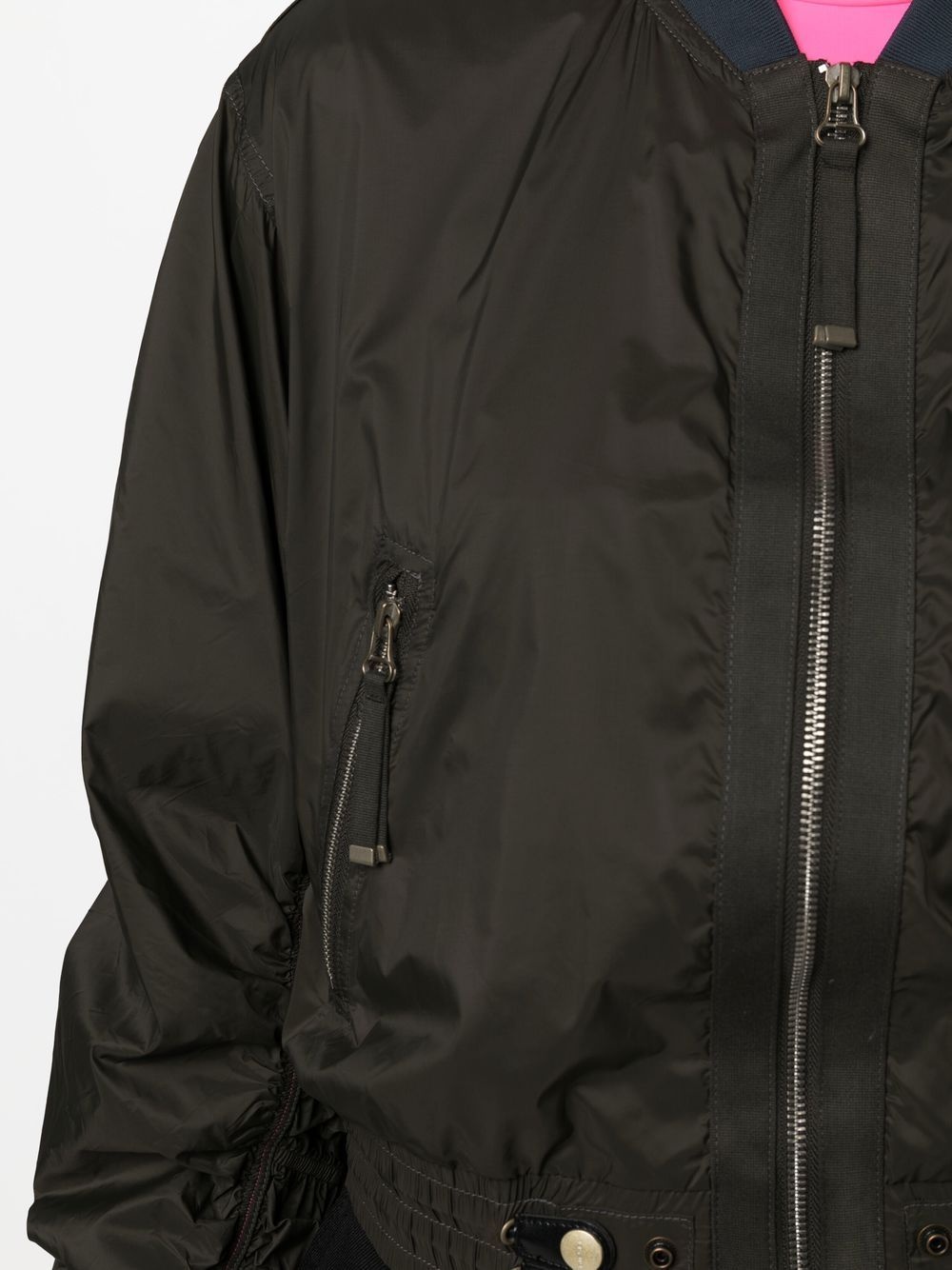 zip-front bomber jacket - 5