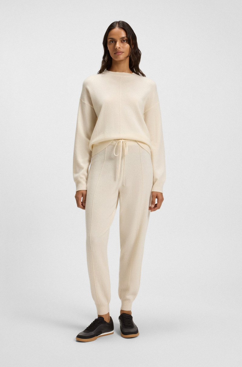 BOSS TRAINERS IN LEATHER AND SUEDE outlook