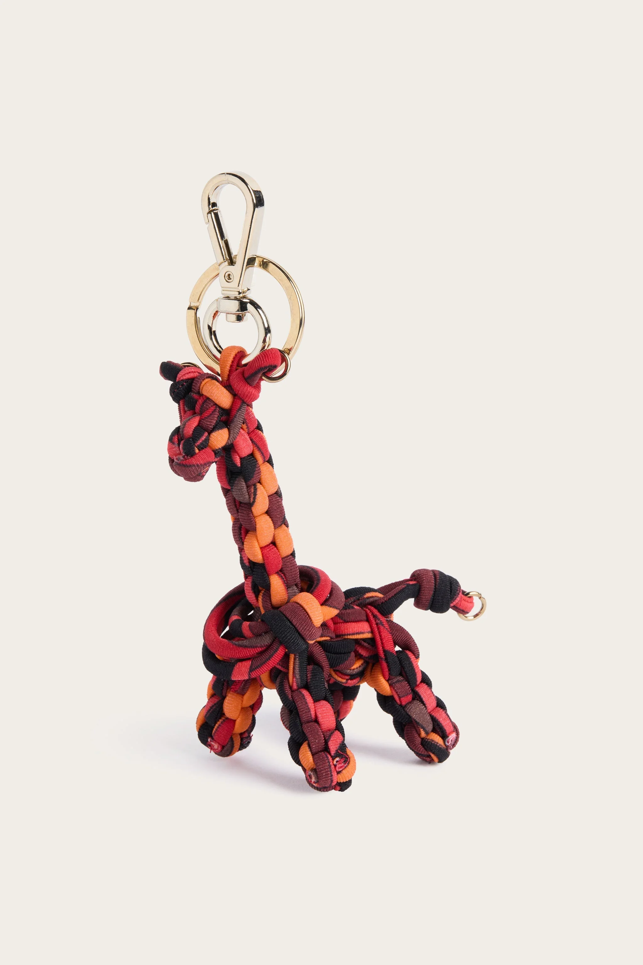BAG CHARM IN IRIDE PRINT - 1