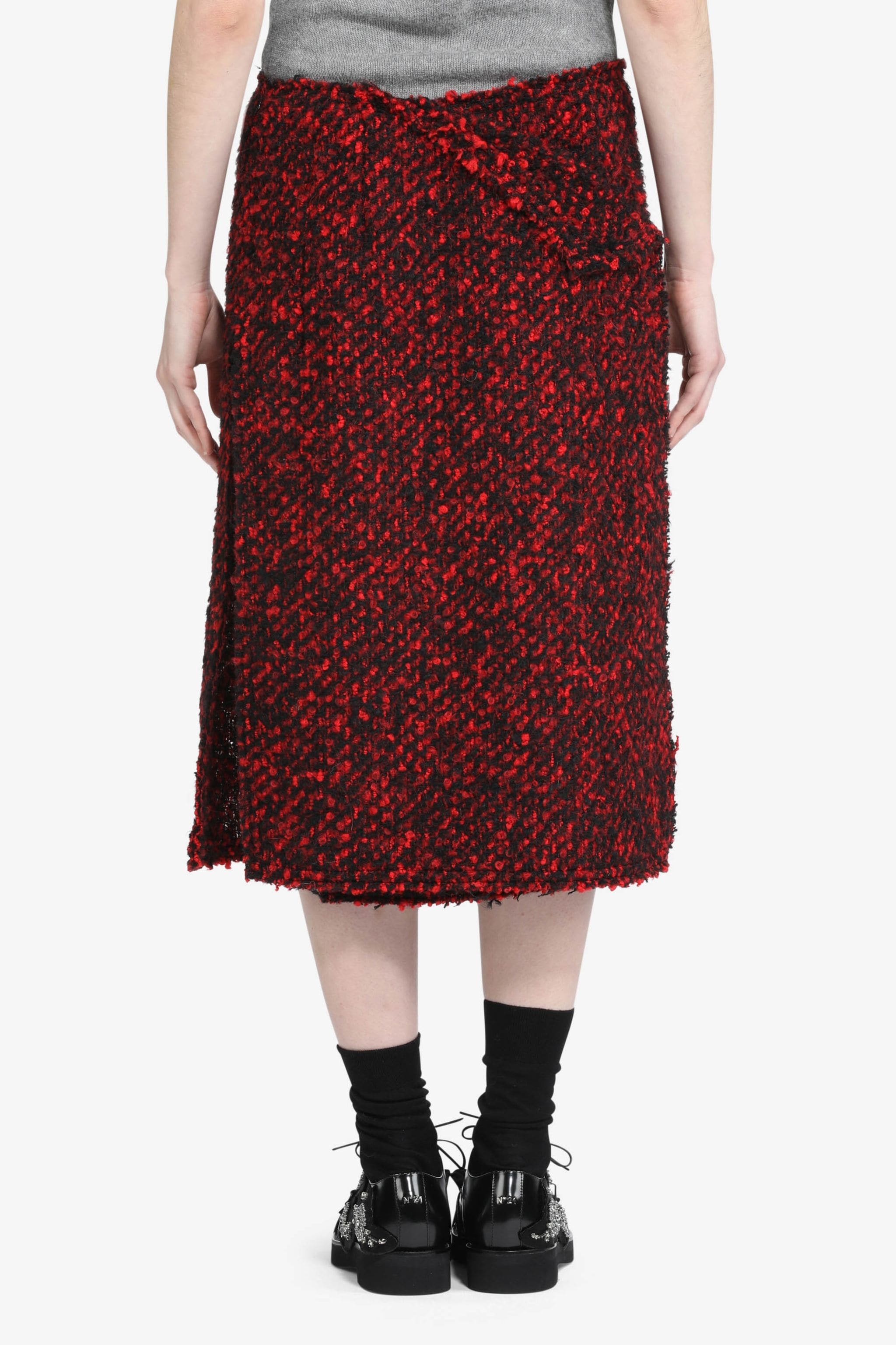 TWEED MIDI SKIRT - 2