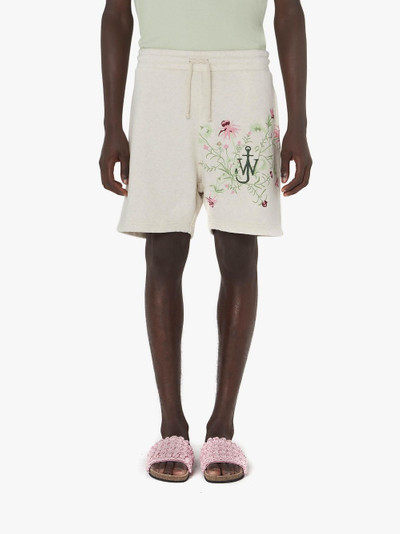 JW Anderson EMBROIDERED SHORTS - POL ANGLADA ARTWORK outlook