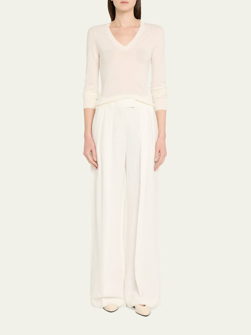 Loro Piana V-Neck Cashmere Sweater outlook