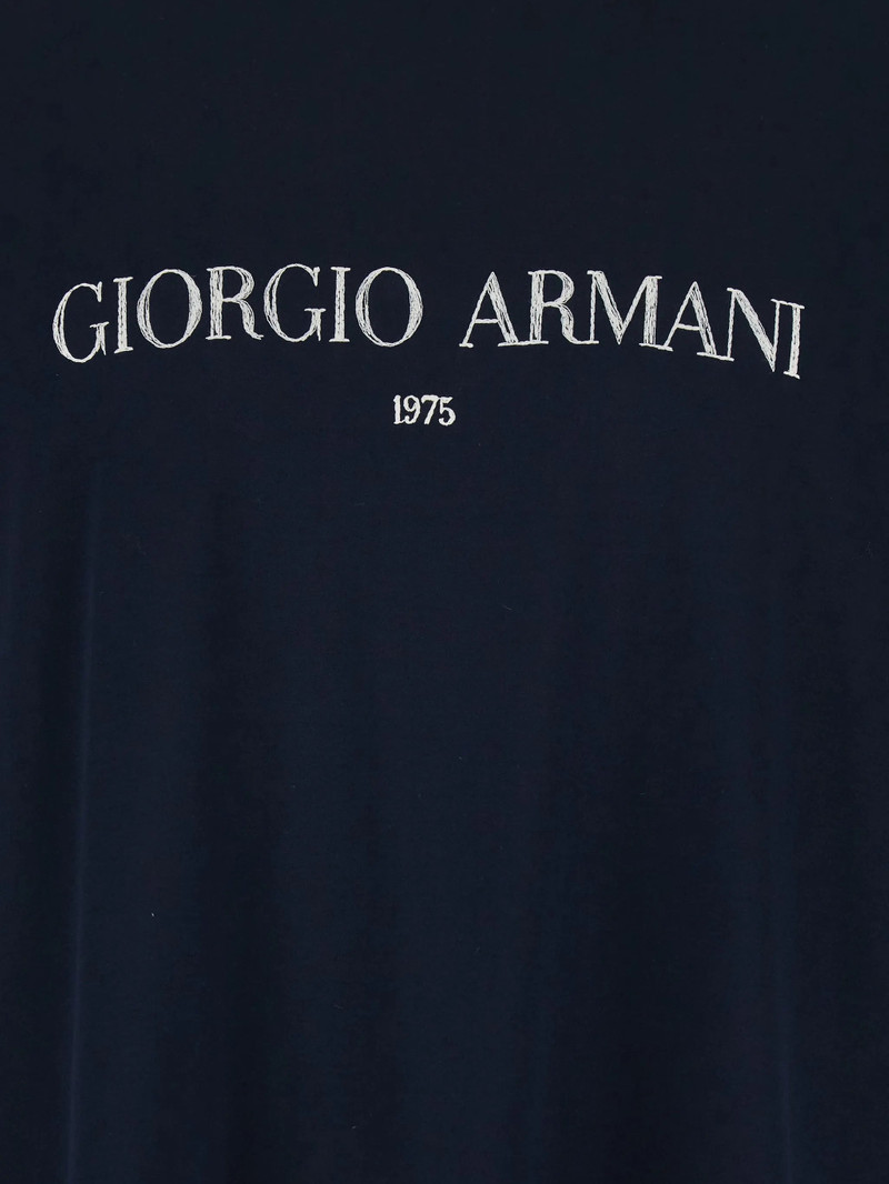 GIORGIO ARMANI Giorgio Armani Logo-print Cotton T-shirt outlook