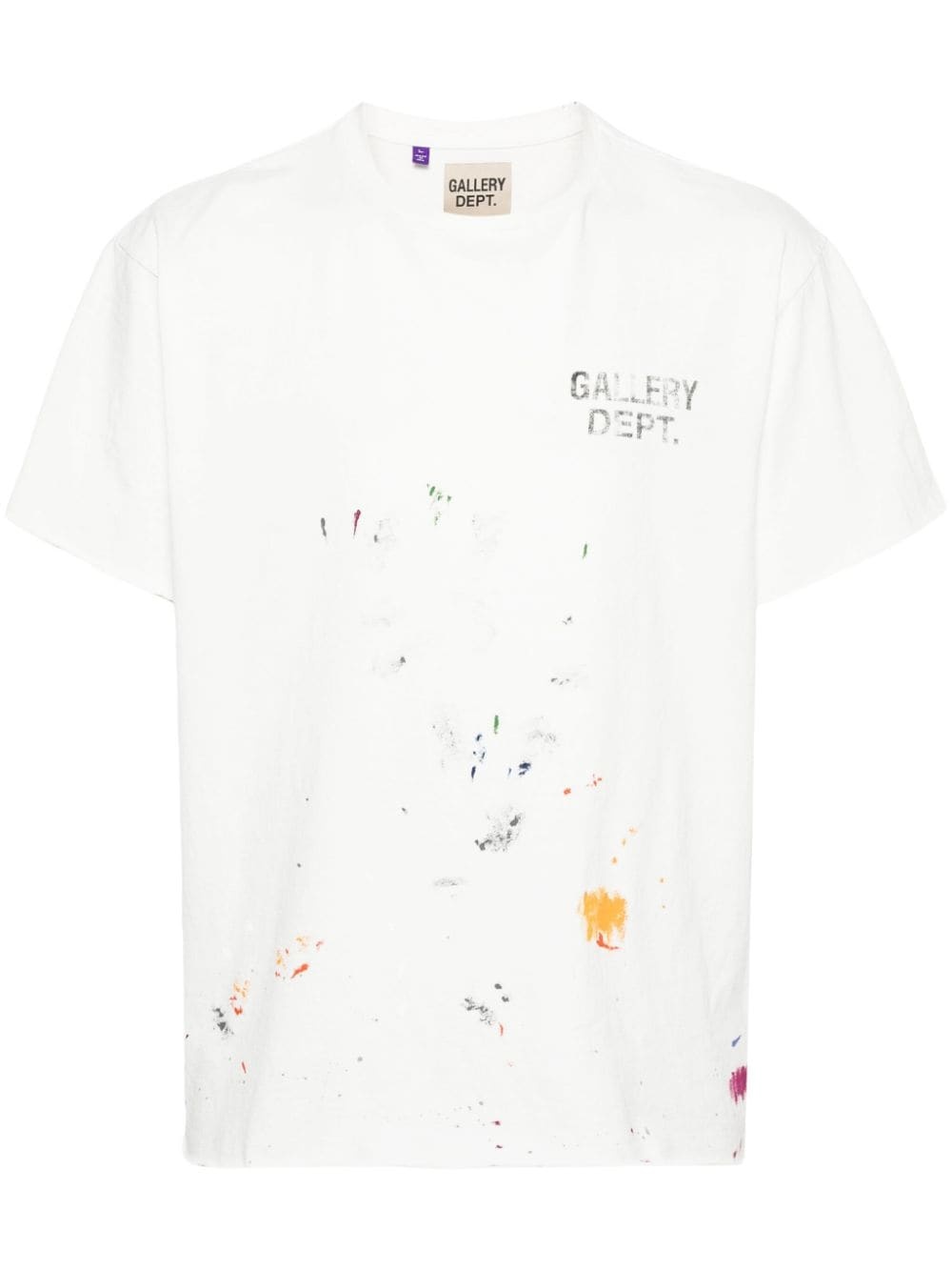 Boardwalk paint-splatter T-shirt - 1