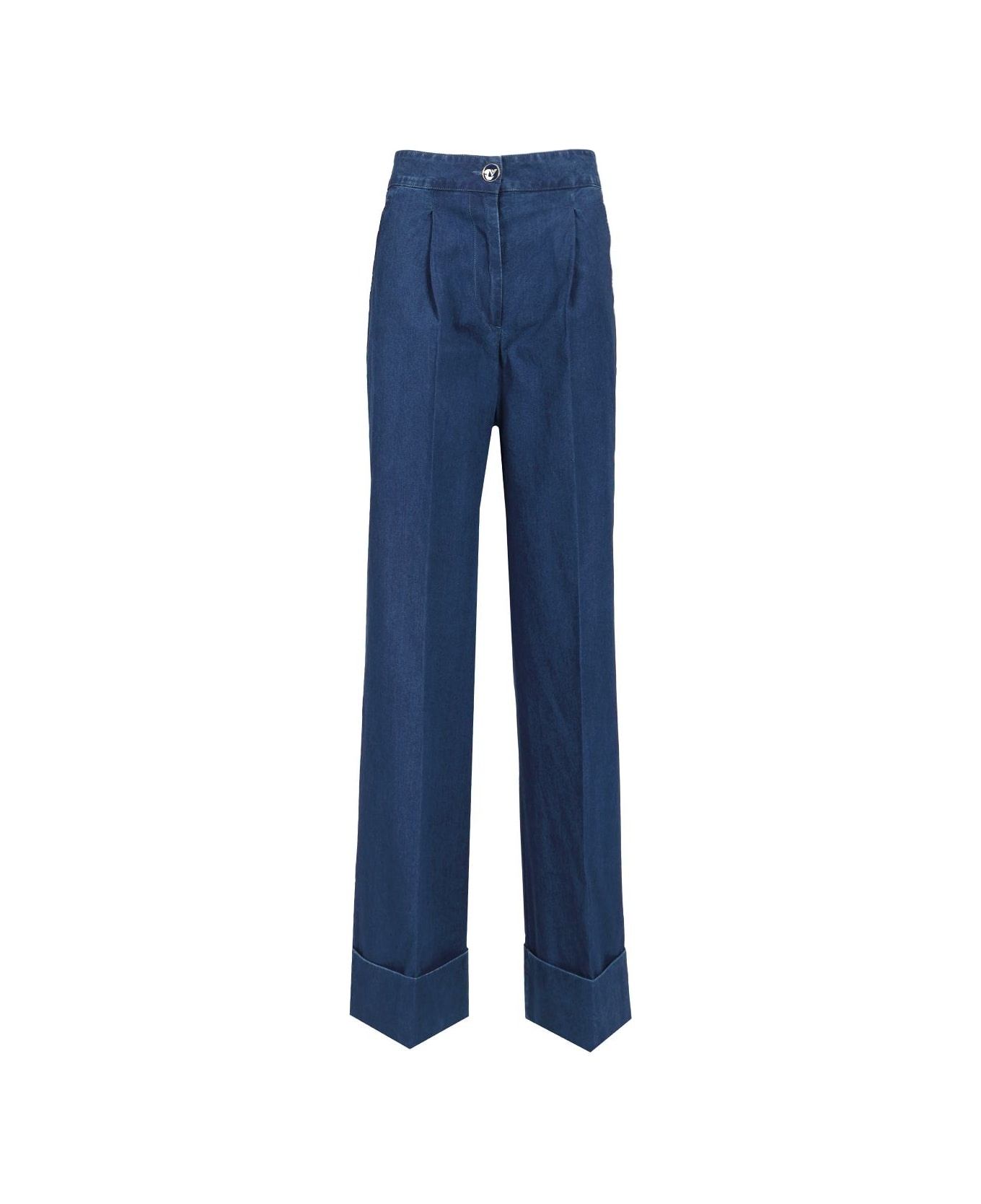Medium Blue Denim Jeans - 1