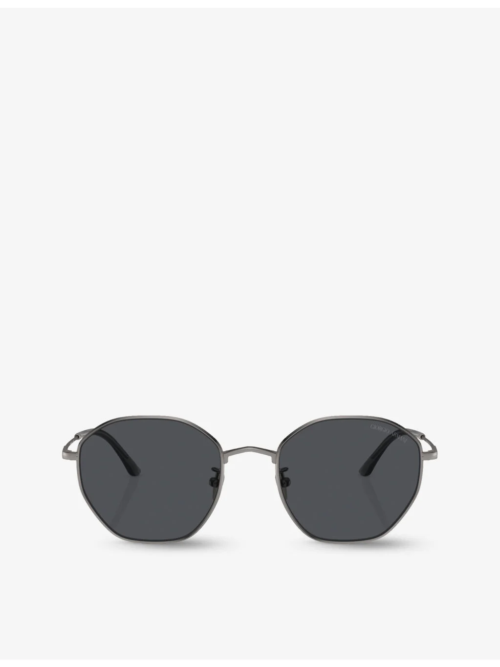 AR6150 branded round-frame metal sunglasses - 1
