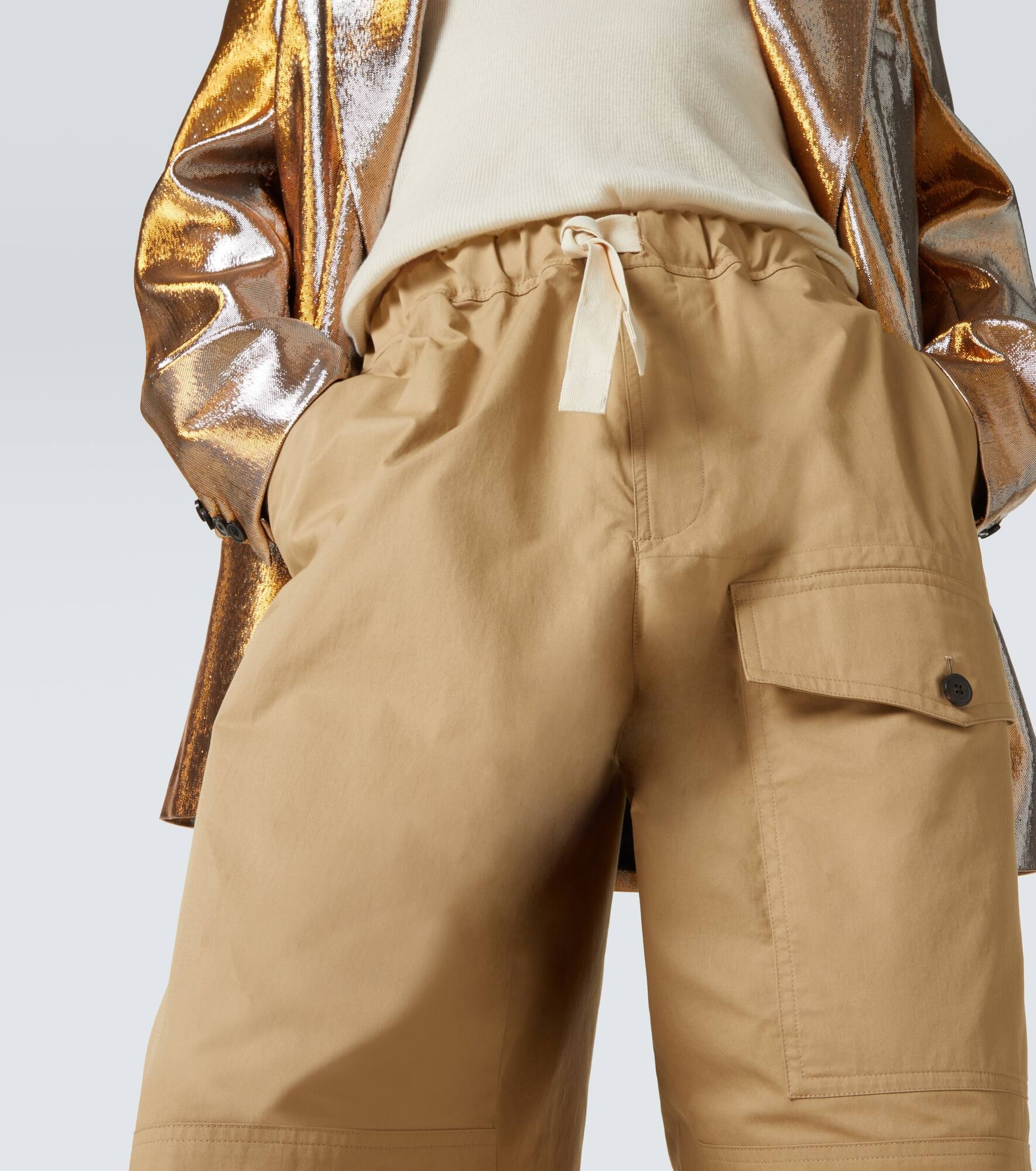 Cotton straight pants - 5