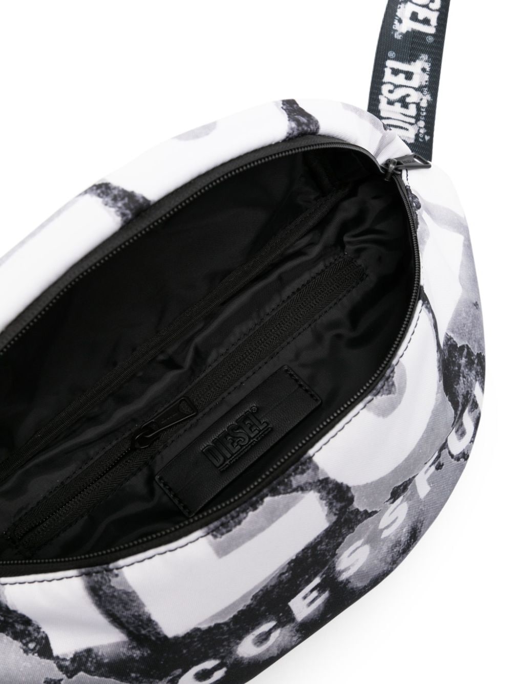Rave logo-print belt bag - 5