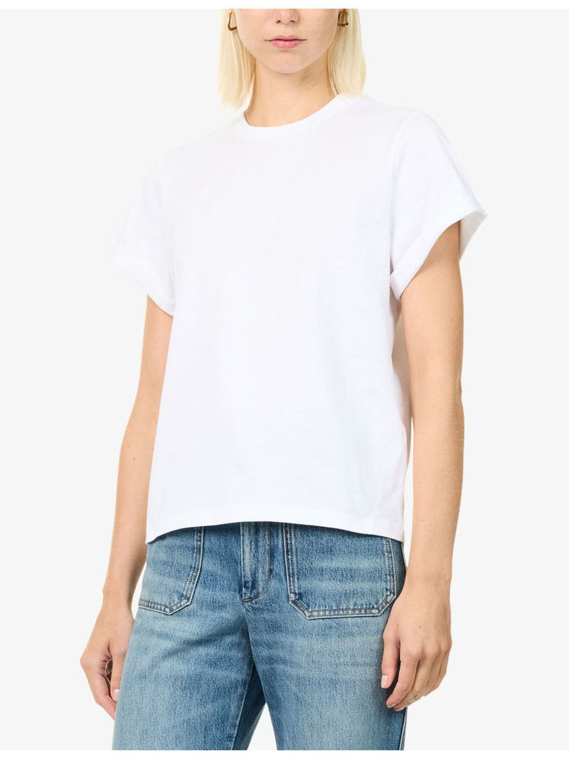 Tilly Round-Neck Cotton T-Shirt 3