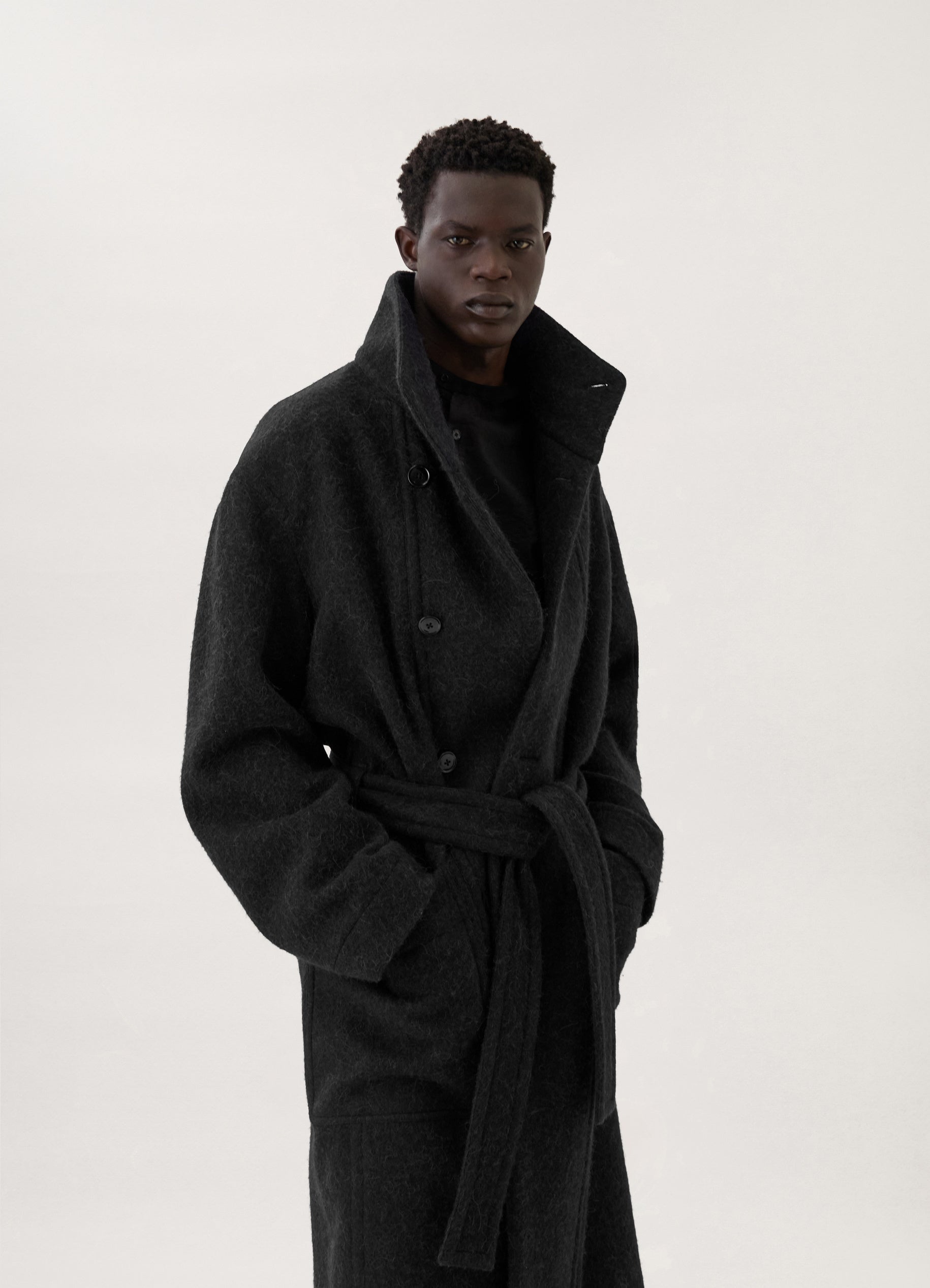 BATHROBE COAT
SOFTWOOL ALPACA - 5