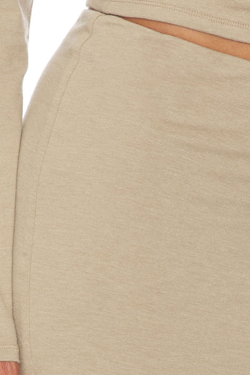 Melange Jersey Skirt 6