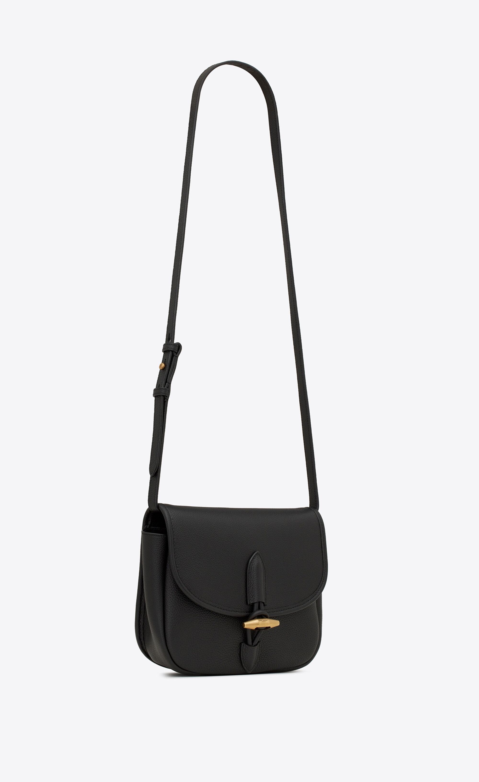 le caban satchel in grained leather - 6