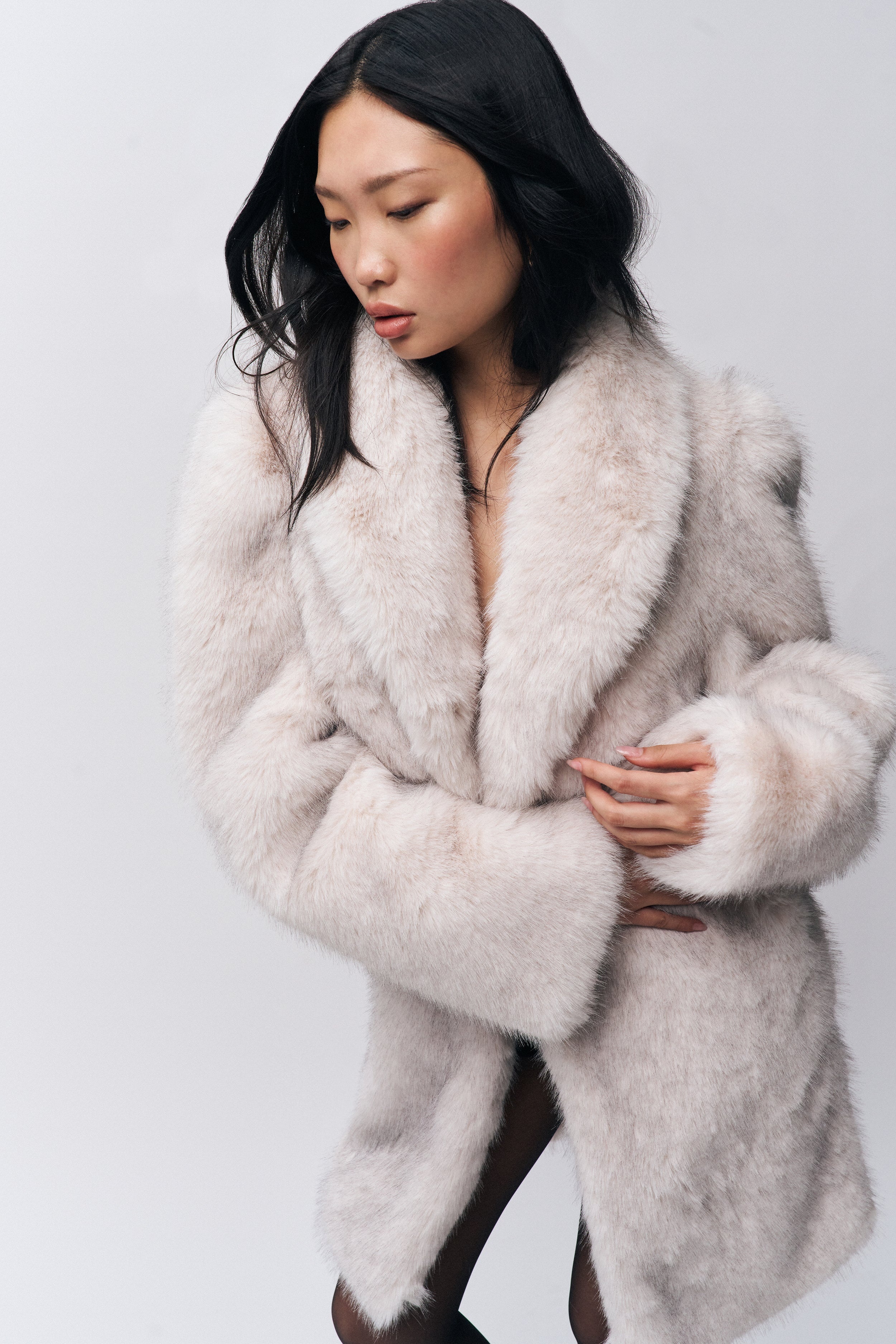 ROXIE FAUX FUR COAT - 8