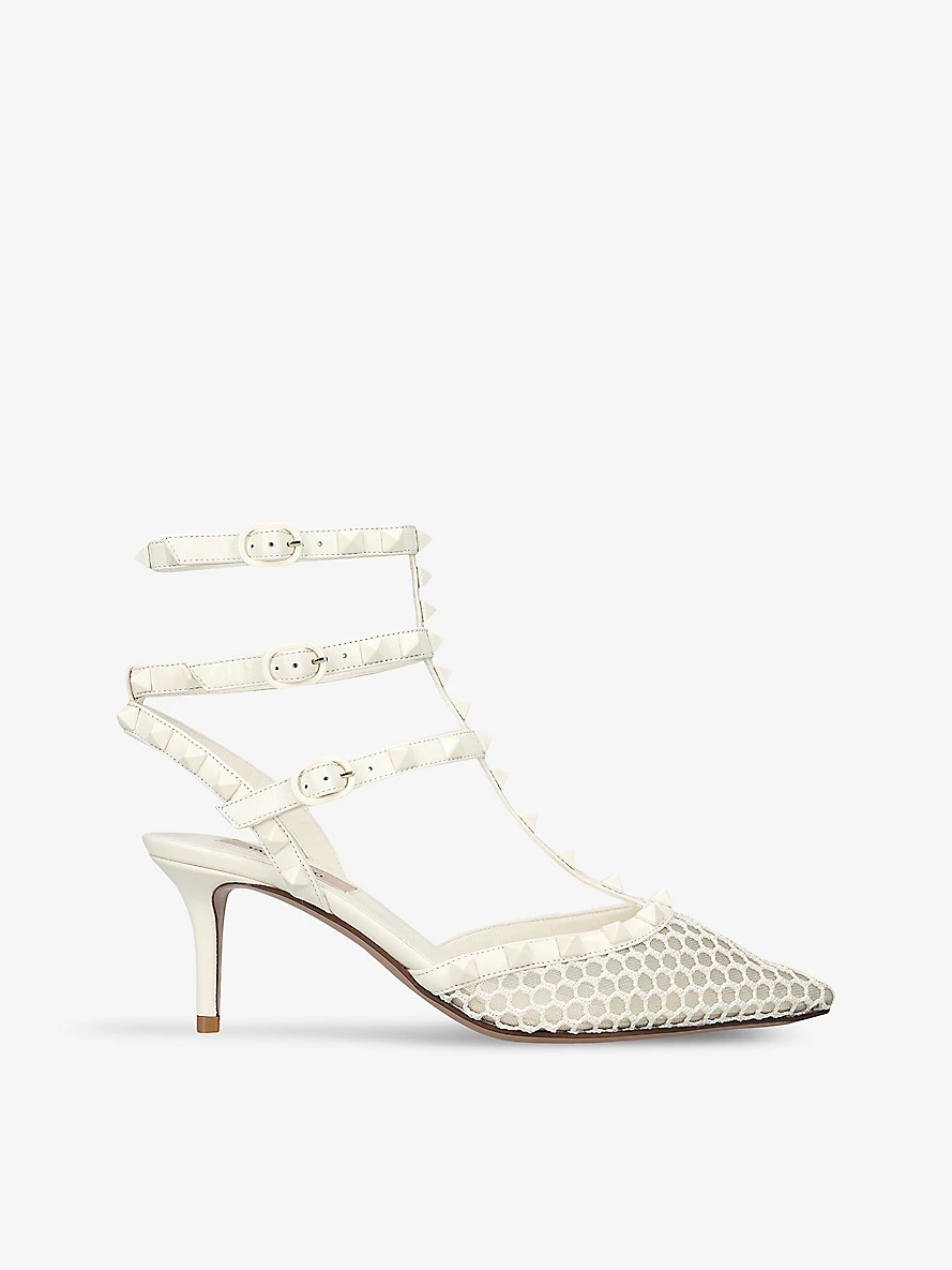 Rockstud 65 T-bar mesh heeled courts - 1