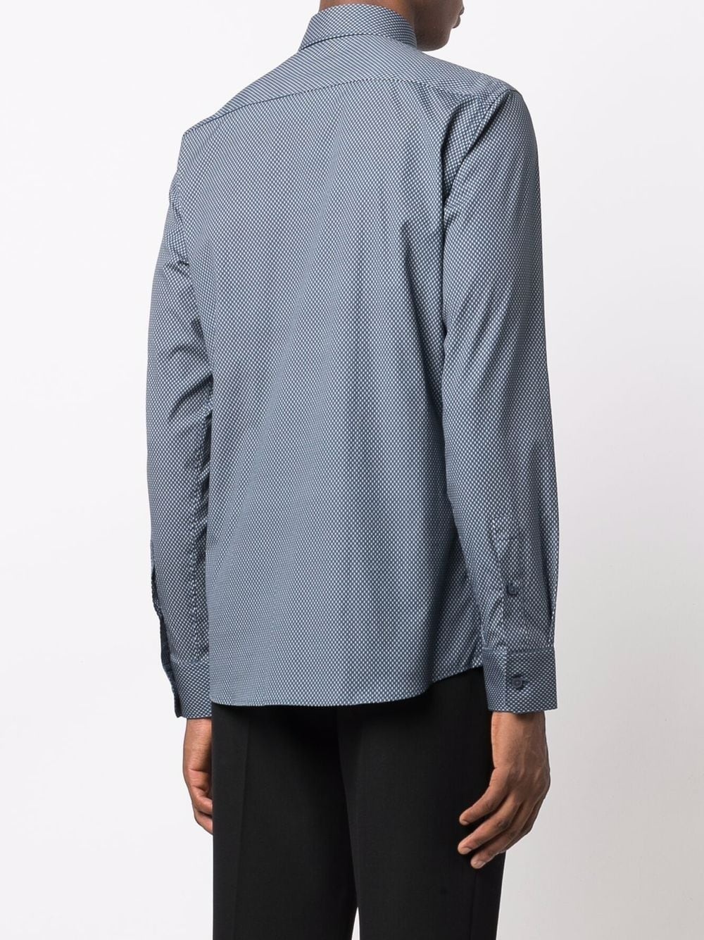 long-sleeve poplin shirt - 4