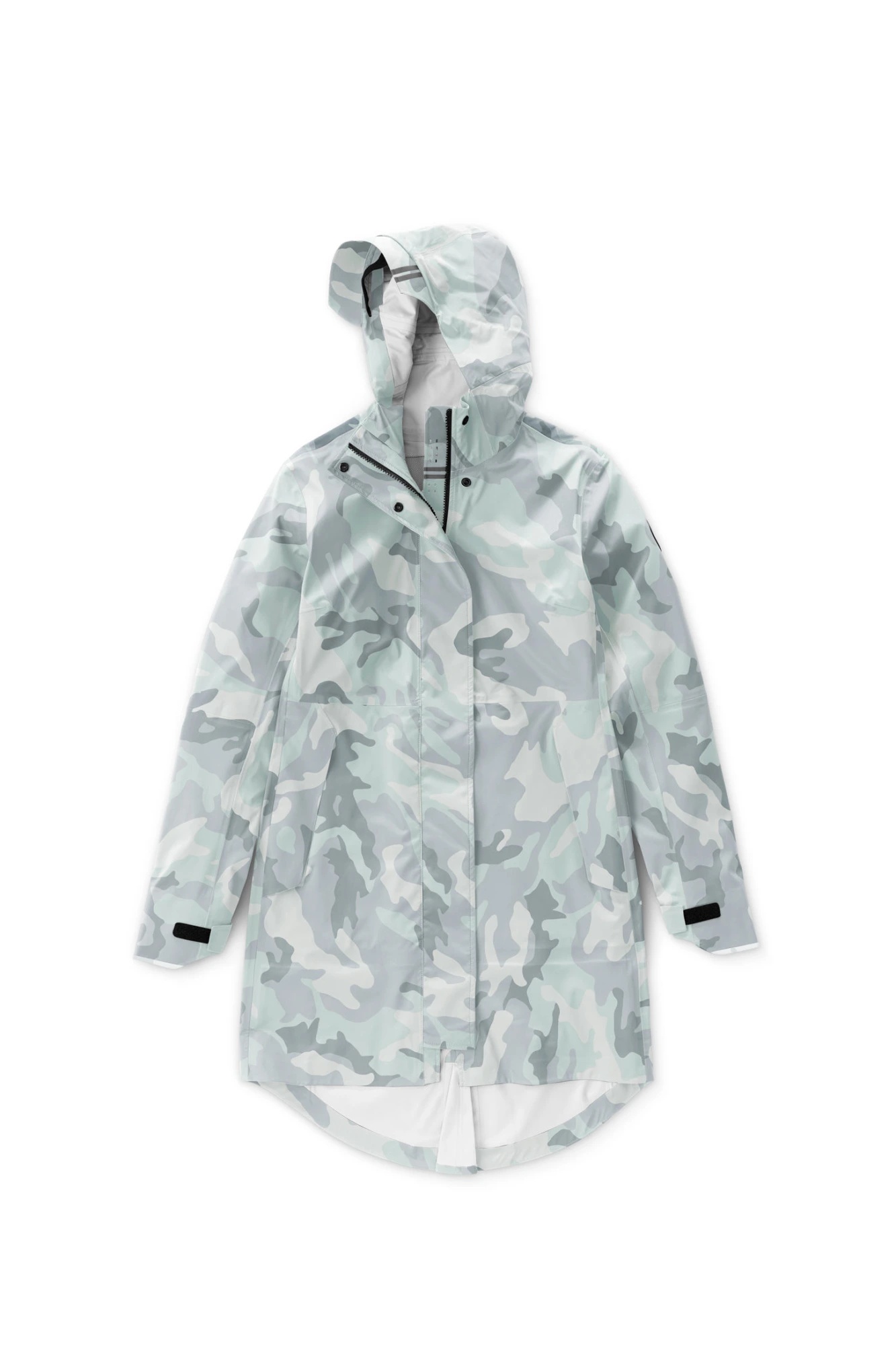 WOMEN'S SALIDA RAIN JACKET BLACK LABEL PRINT - 1