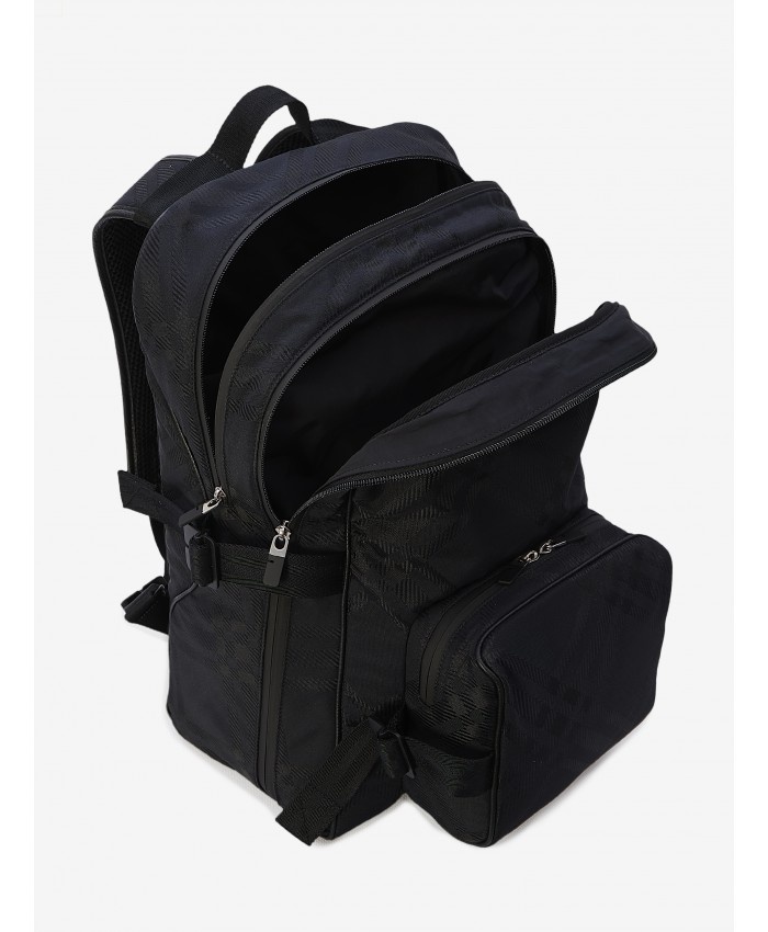 Jacquard Check backpack - 4