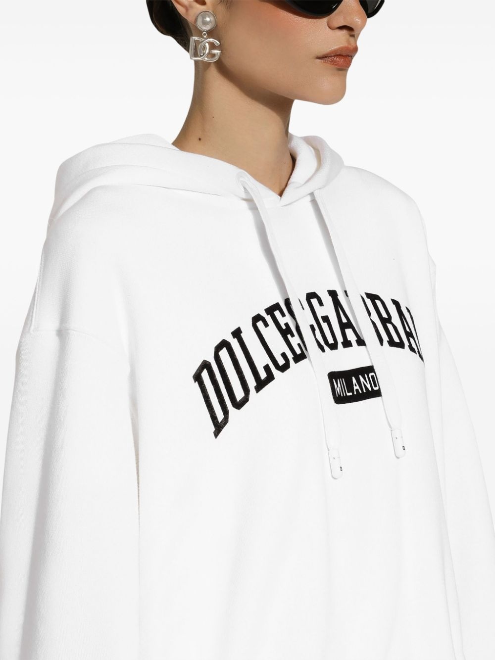 logo-print hoodie - 5