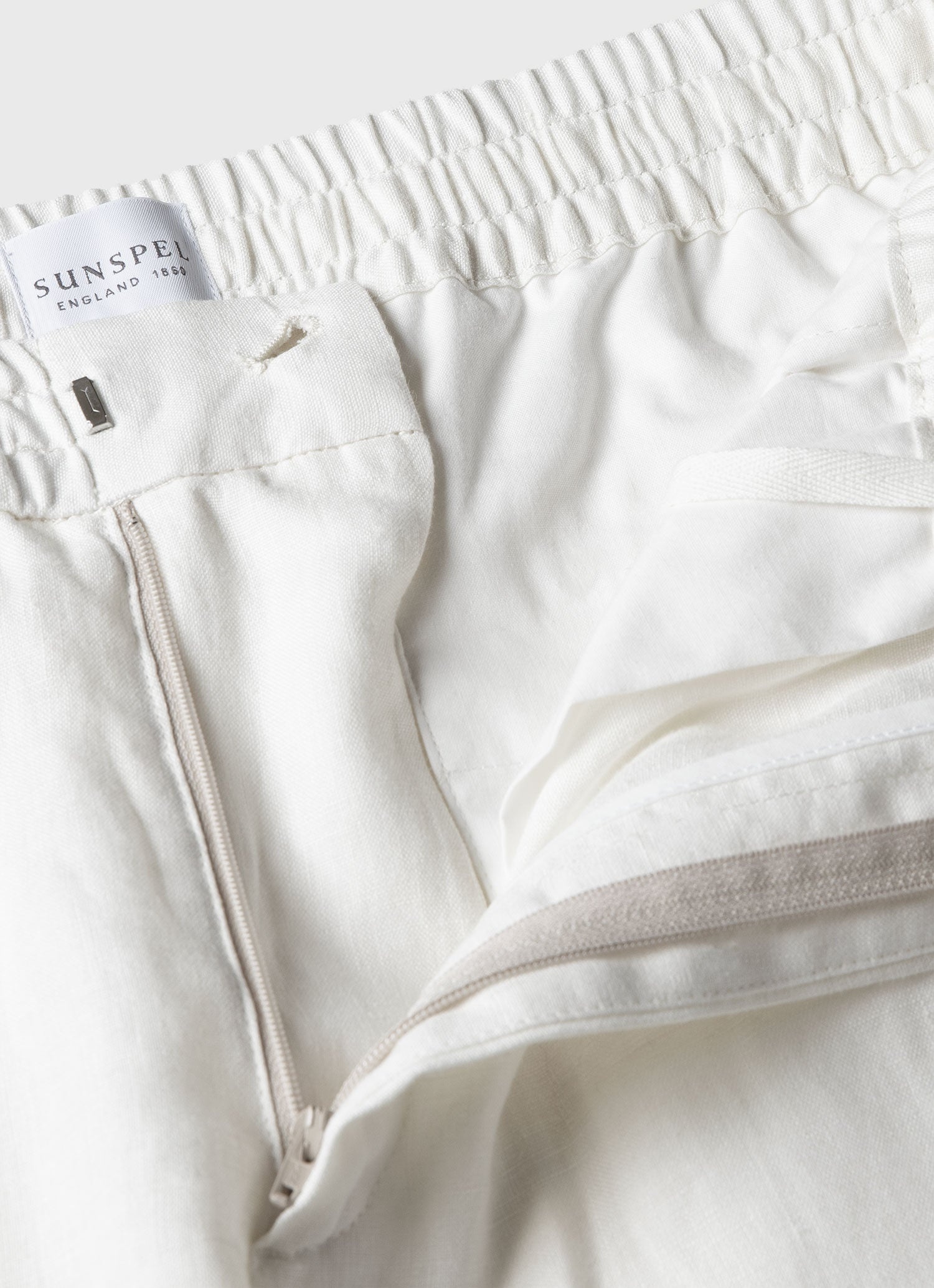 Linen Drawstring Trouser - 4